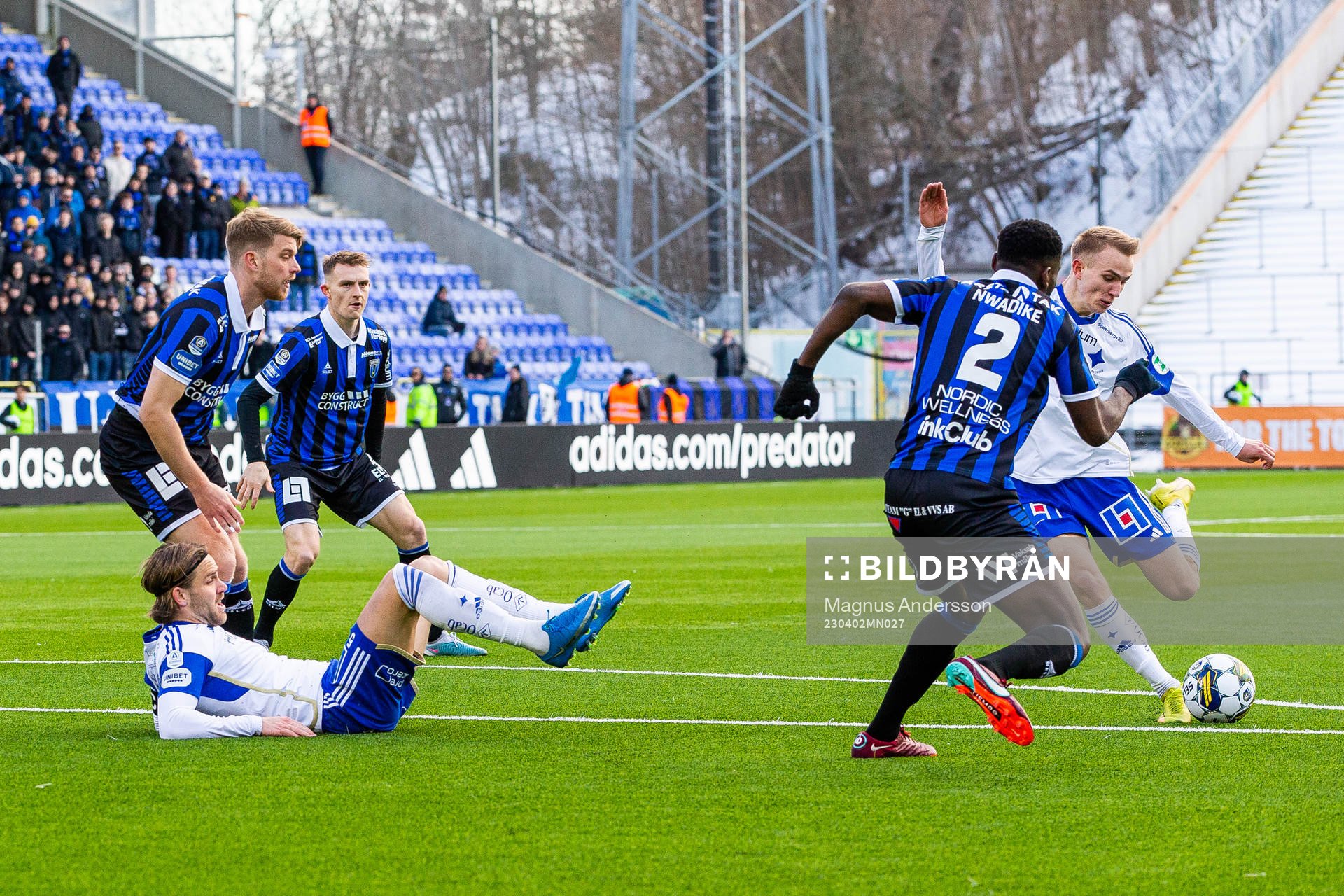 IFK Norrköpings Victor Stange Lind gör 1-1