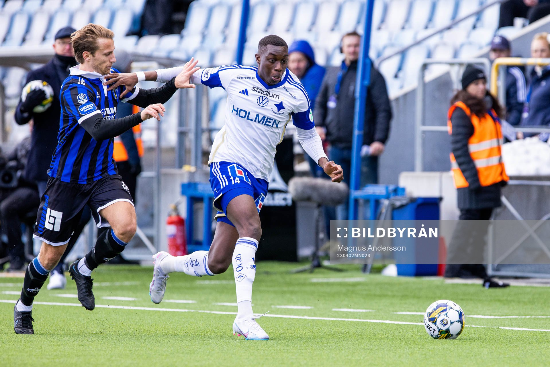 Sirius Daniel Stensson och IFK Norrköpings Yahya Kalley