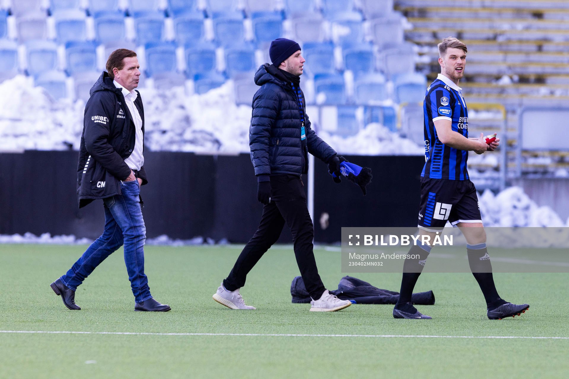Sirius tränare Christer Mattiasson och Marcus Klingenberg