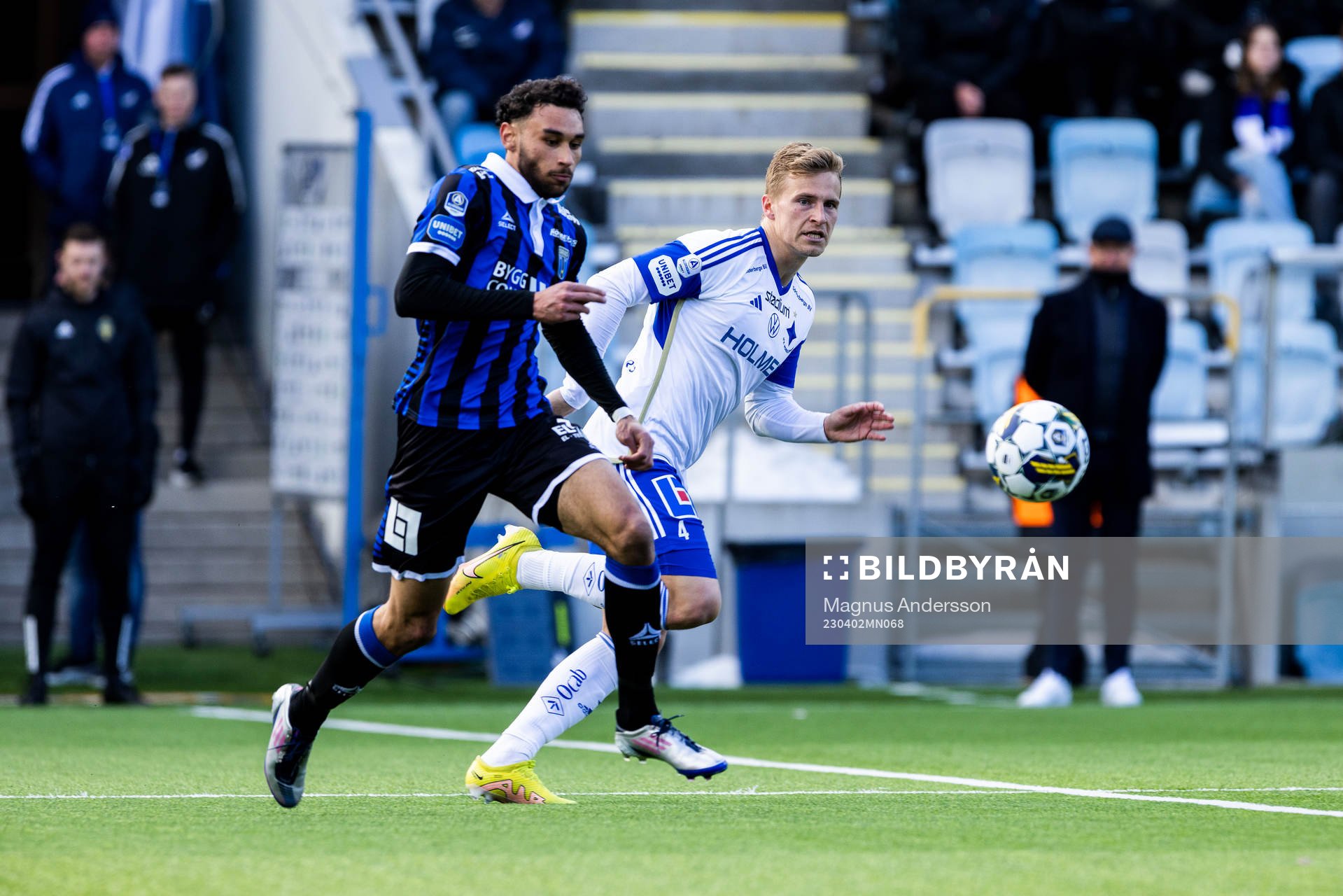 Sirius Joakim Persson och IFK Norrköpings Marco Lund