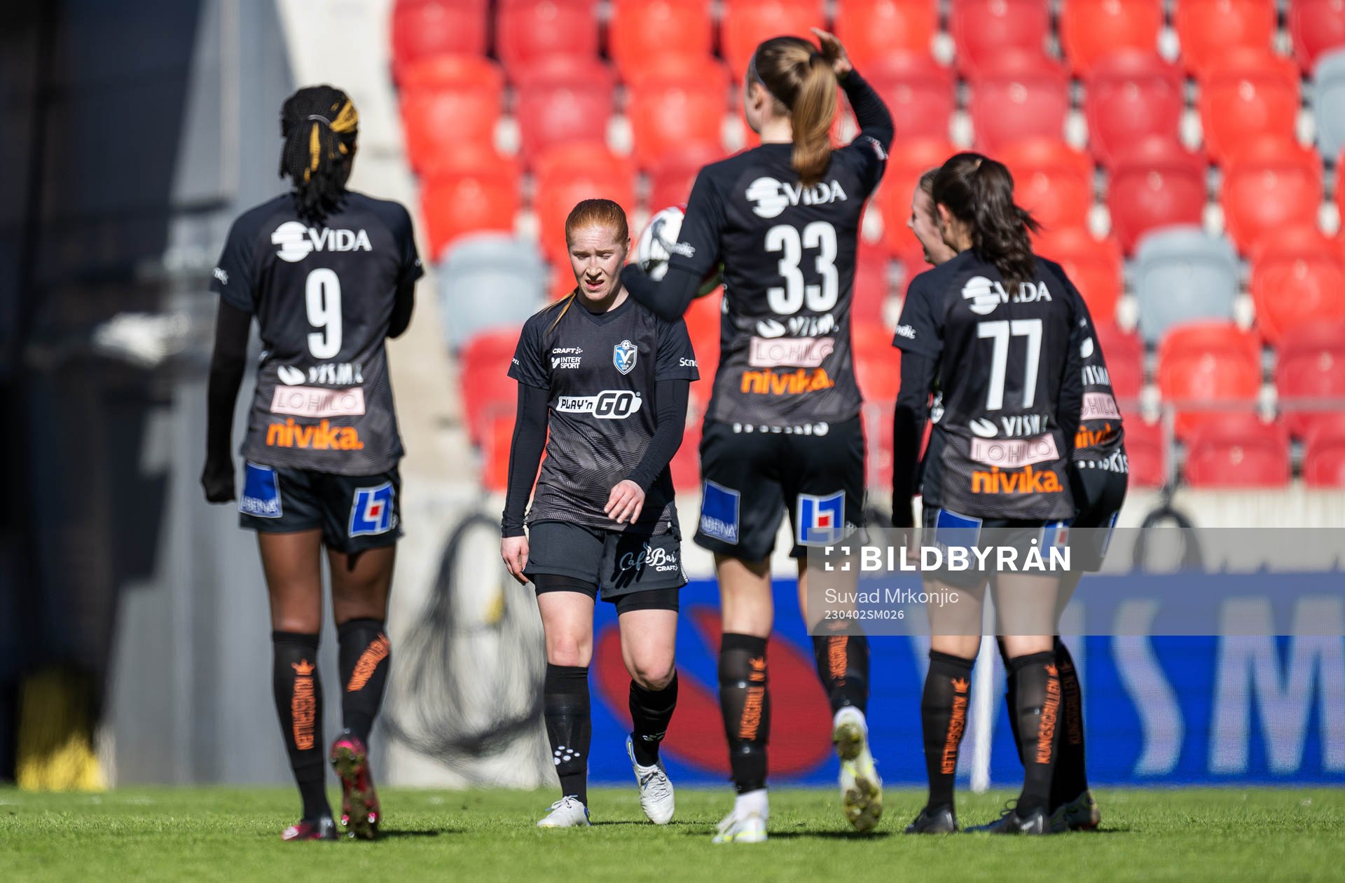 Växjö DFFs spelare deppar