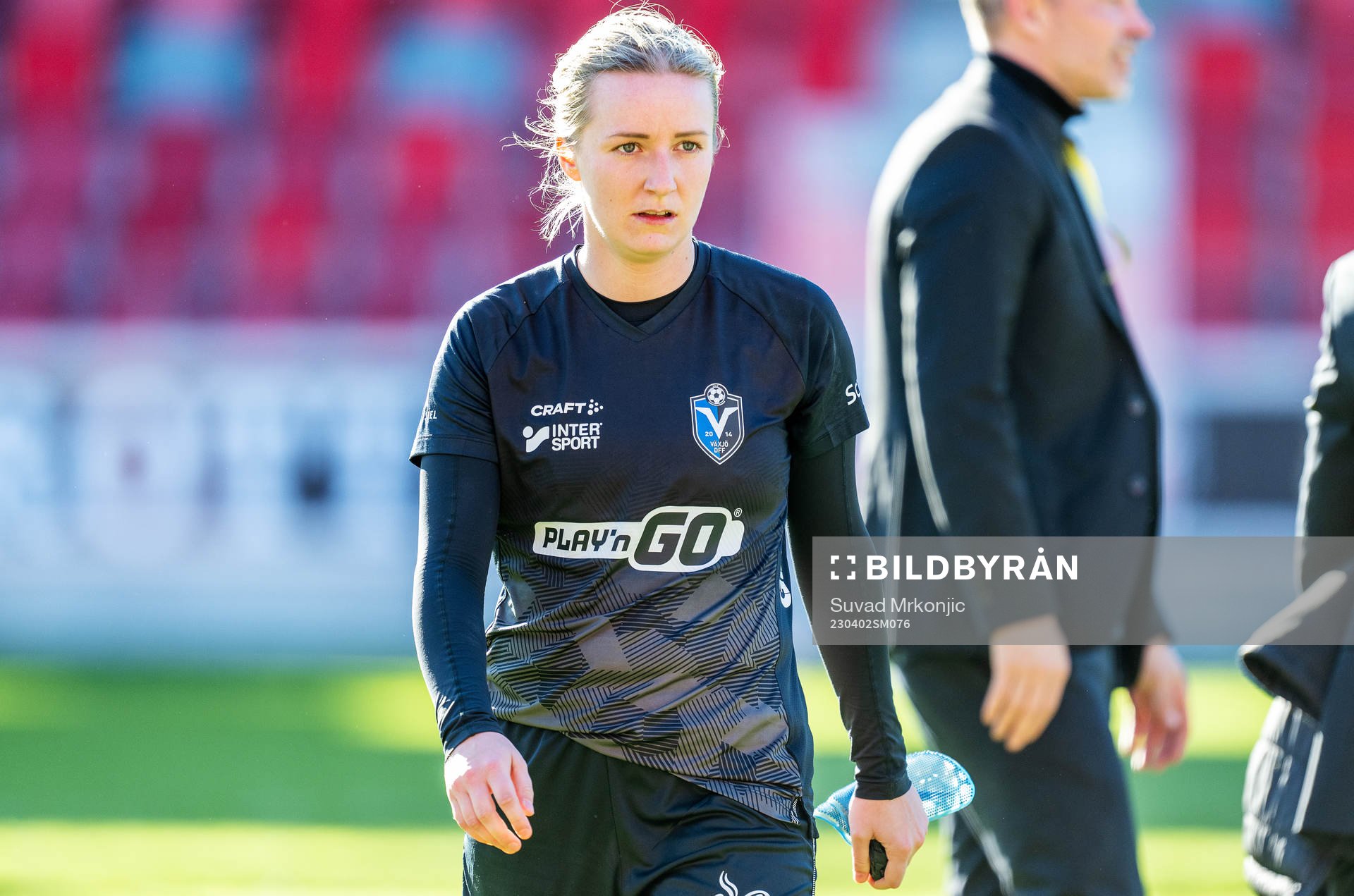 Växjö DFFs Alexandra Jonasson deppar