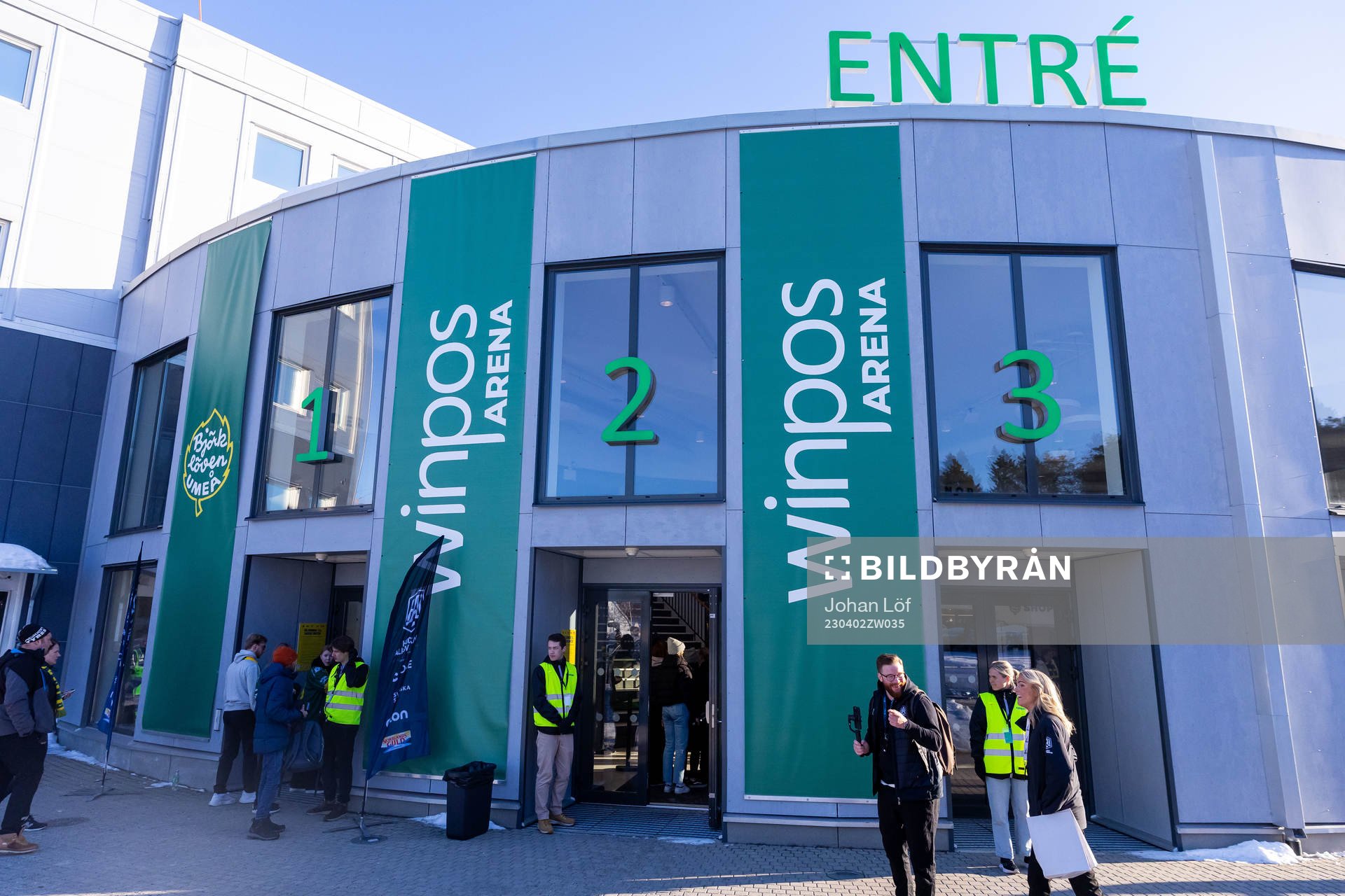 Winpos arena entre innan semifinal ett i Hockeyallsvenskan