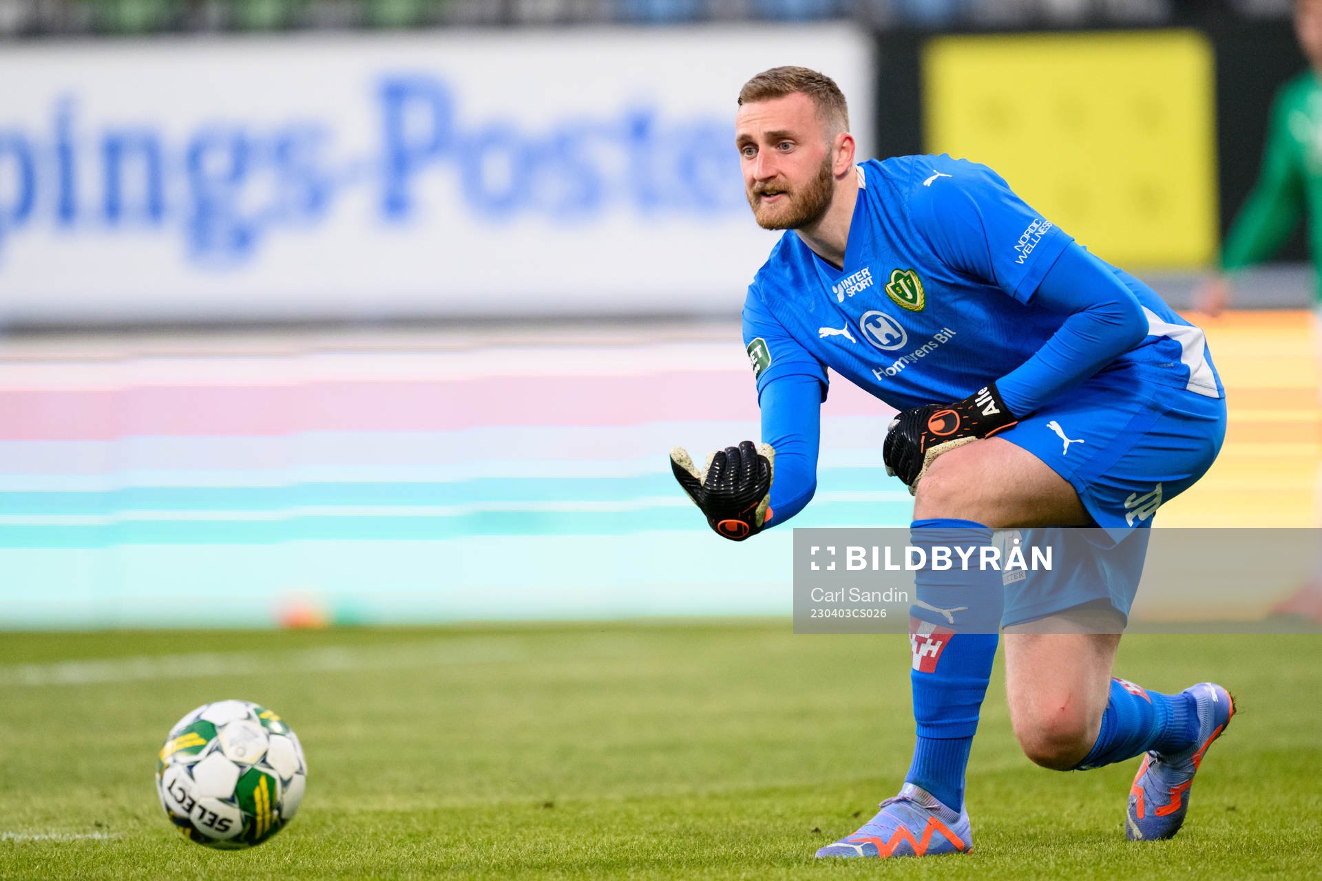 Jönköpings Södras målvakt Alexander Nilsson