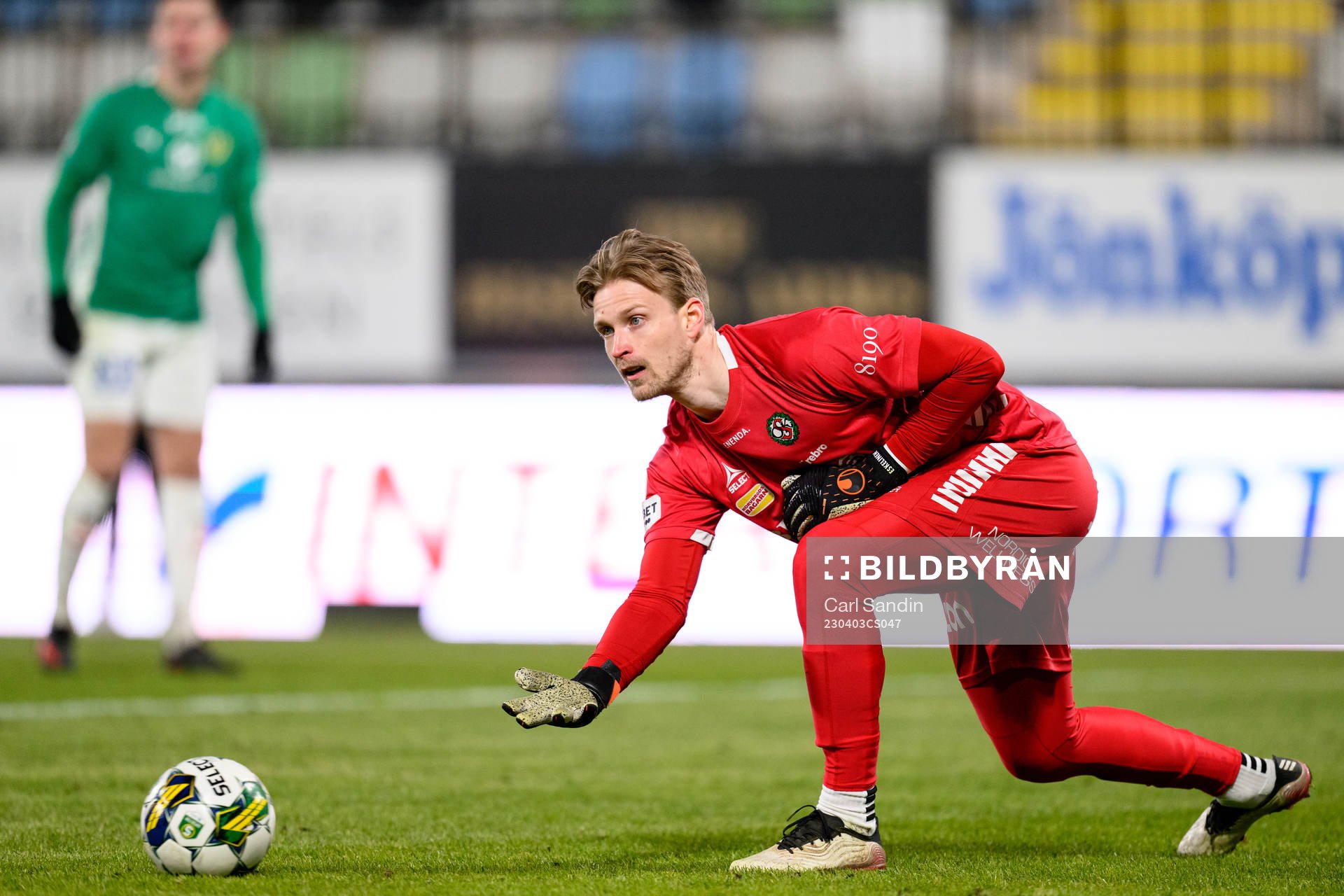 Örebros målvakt William Eskelinen