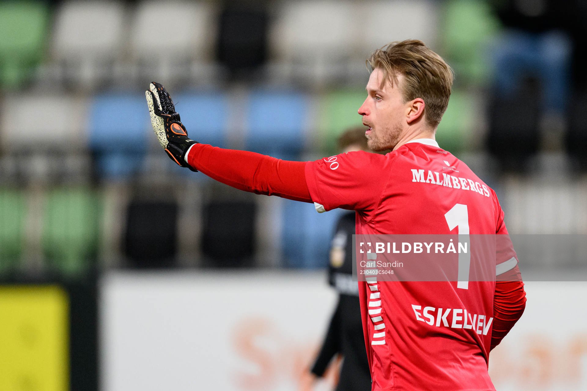 Örebros målvakt William Eskelinen