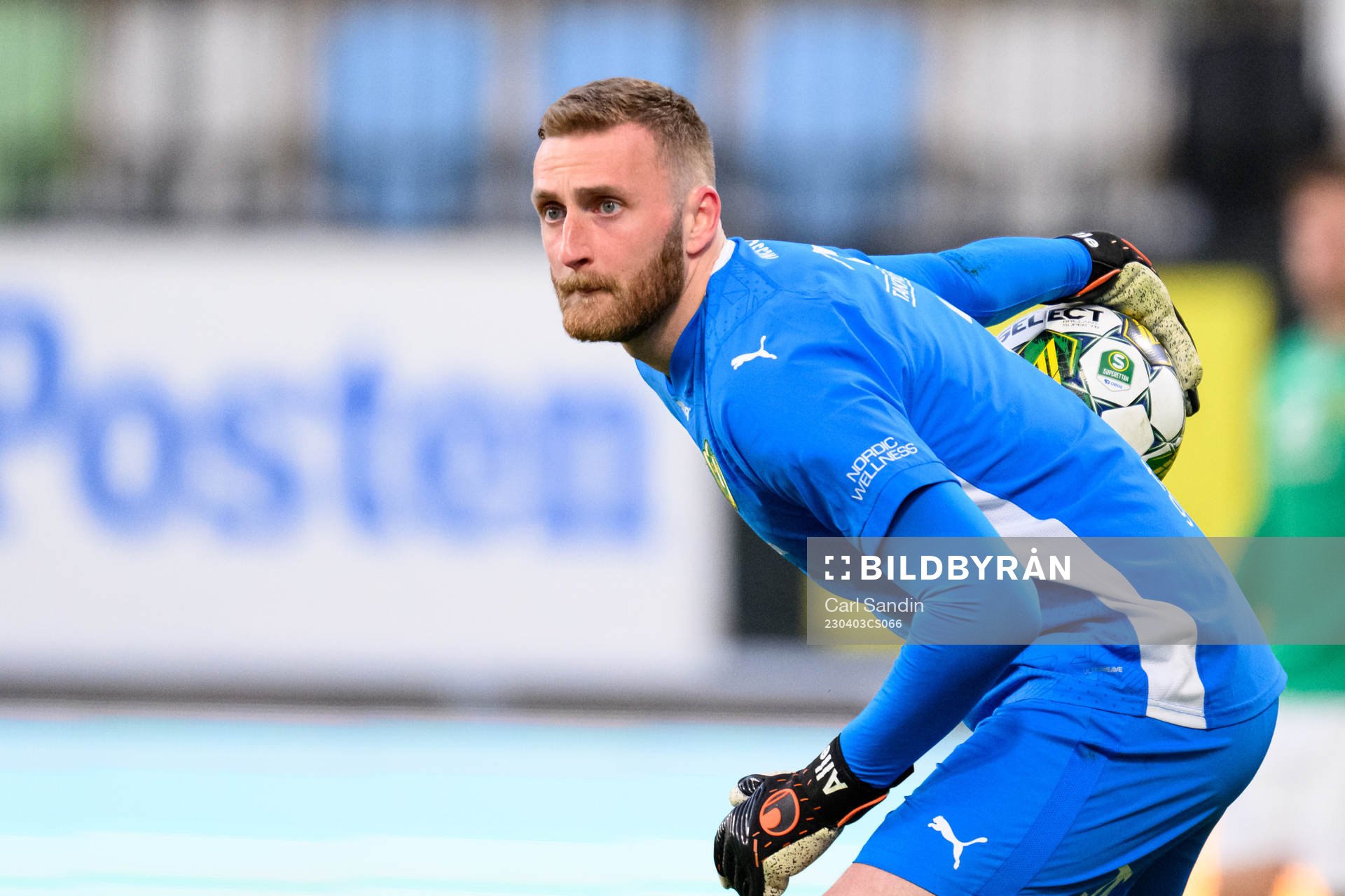Jönköpings Södras målvakt Alexander Nilsson