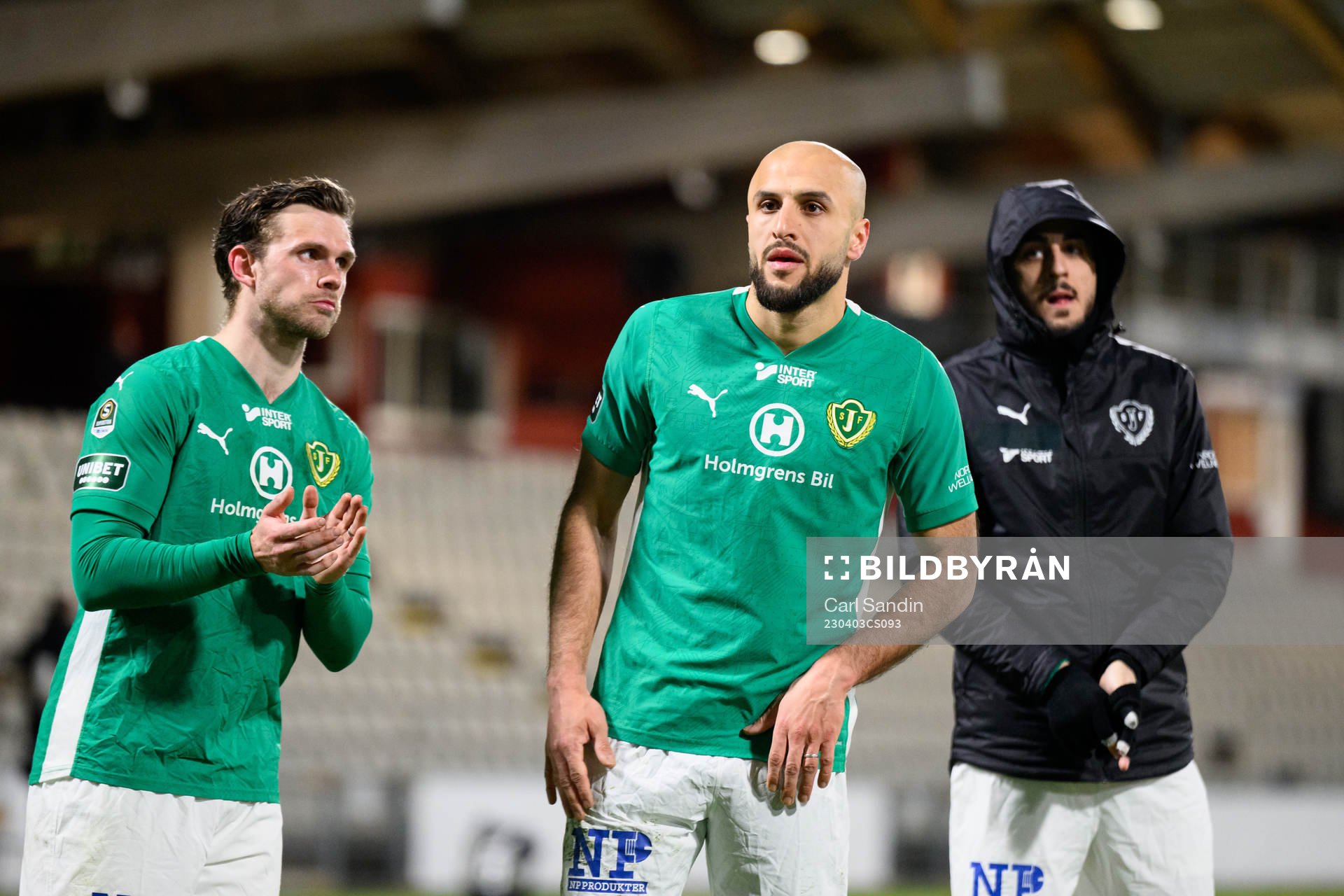 Jönköpings Södras Jesper Manns och Pashang Abdulla