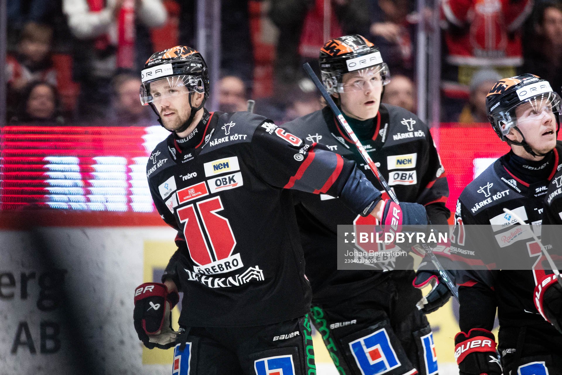 Örebros Filip Berglund jublar
