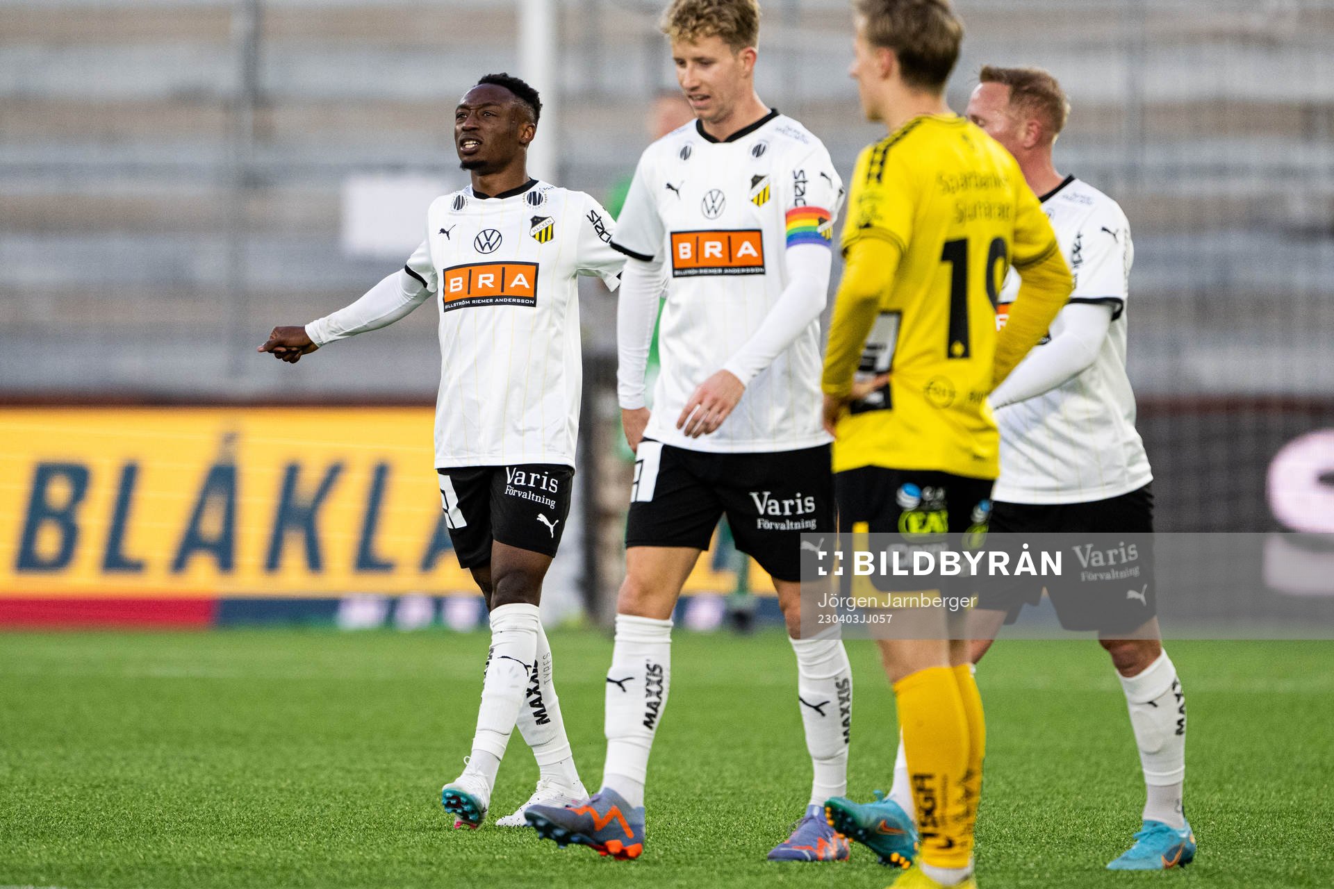 Häckens Benie Adama Traore jublar