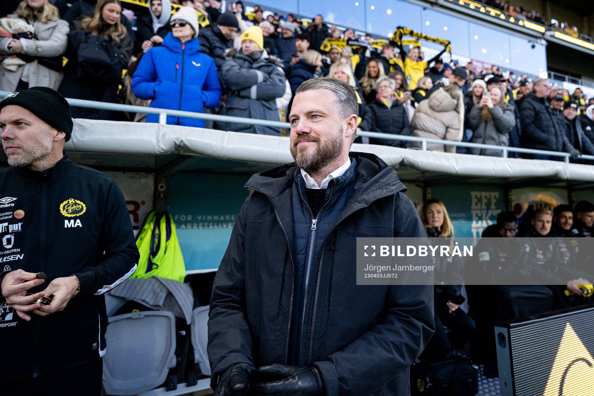 Elfsborgs manager Jimmy Thelin