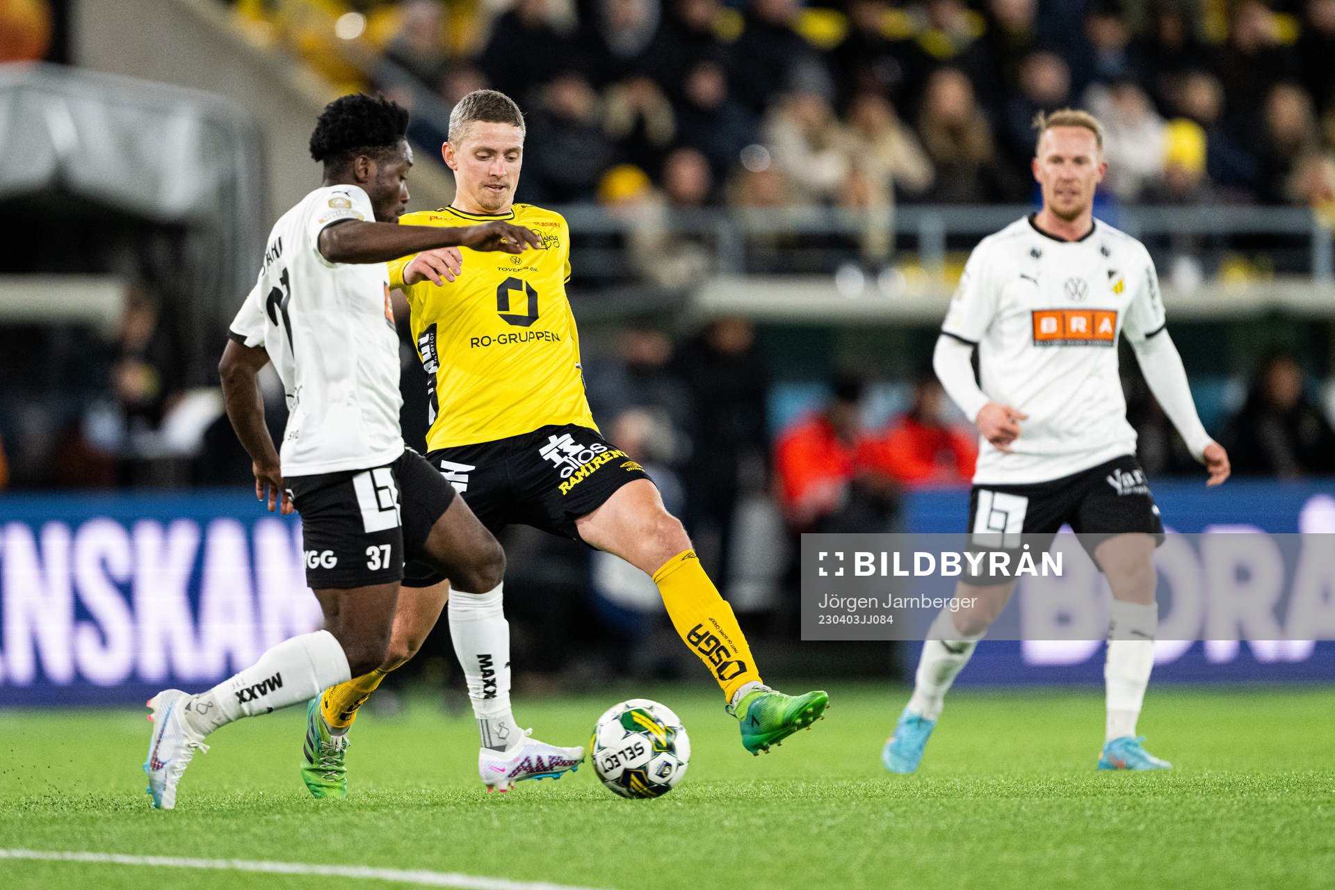 Häckens Ibrahim Sadiq och Elfsborgs Andre Ibsen Rømer