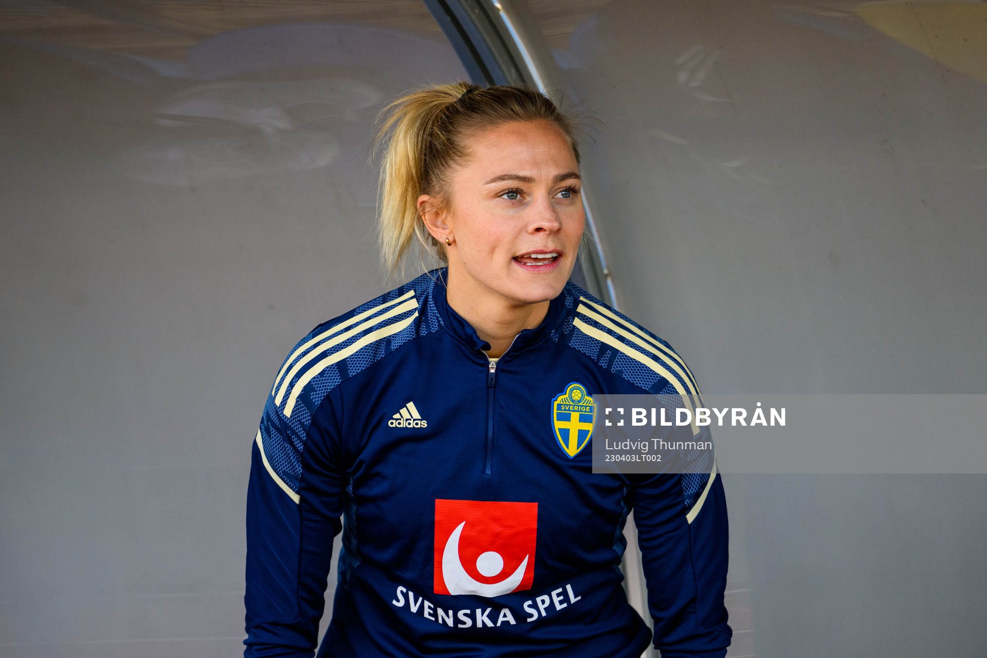 Fridolina Rolfö of the Swedish women's national football