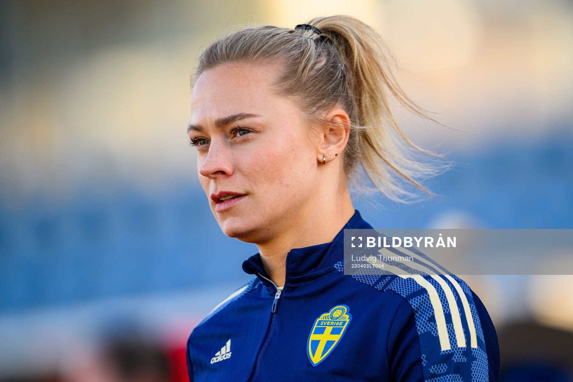Fridolina Rolfö of the Swedish women's national football