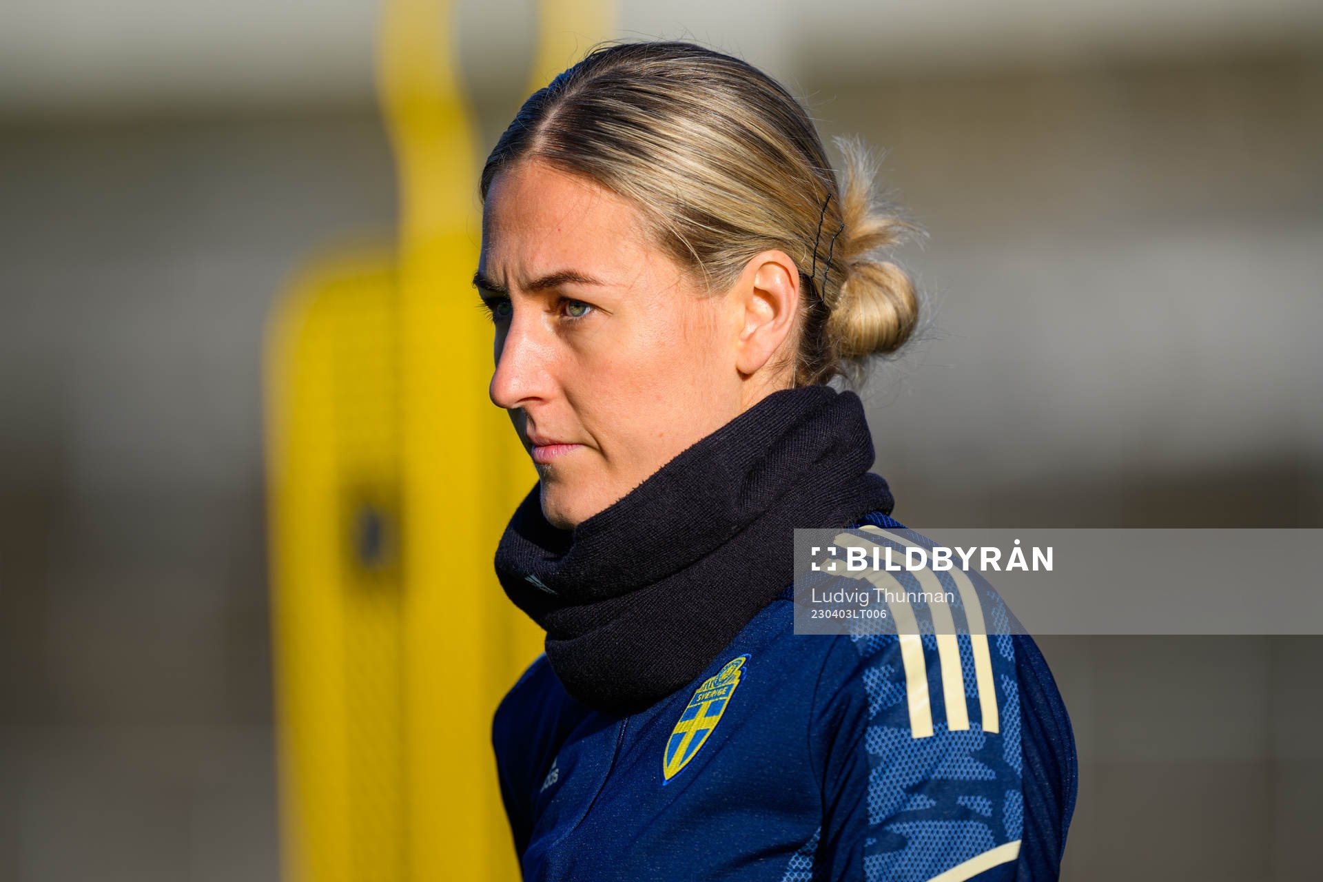 Emma Kullberg of the Swedish women's national football team
