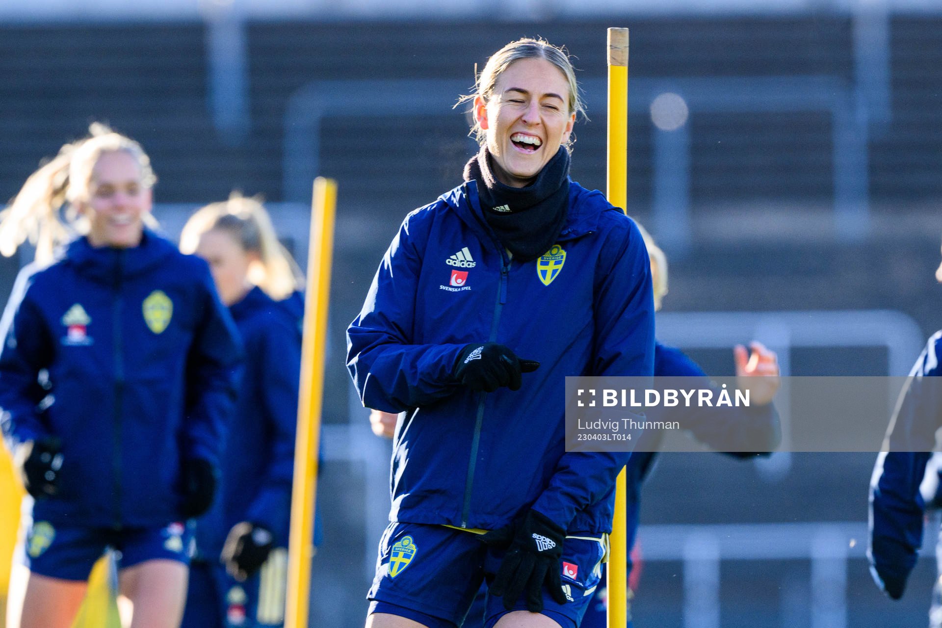 Emma Kullberg of the Swedish women's national football team