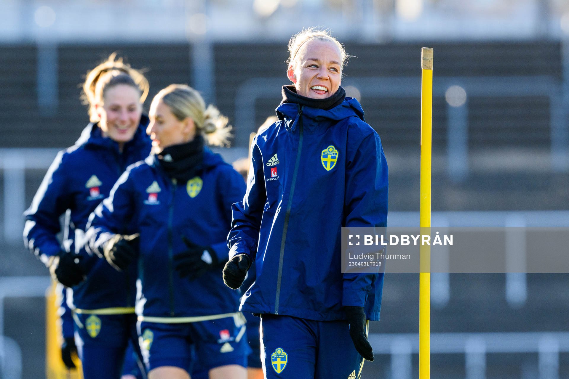 Caroline Seger of the Swedish women's national football