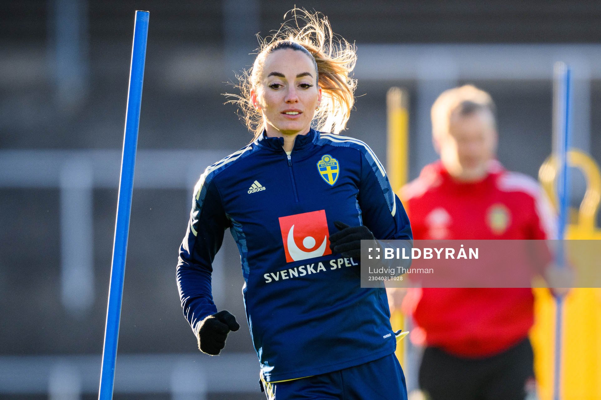 Kosovare Asllani of the Swedish women's national football