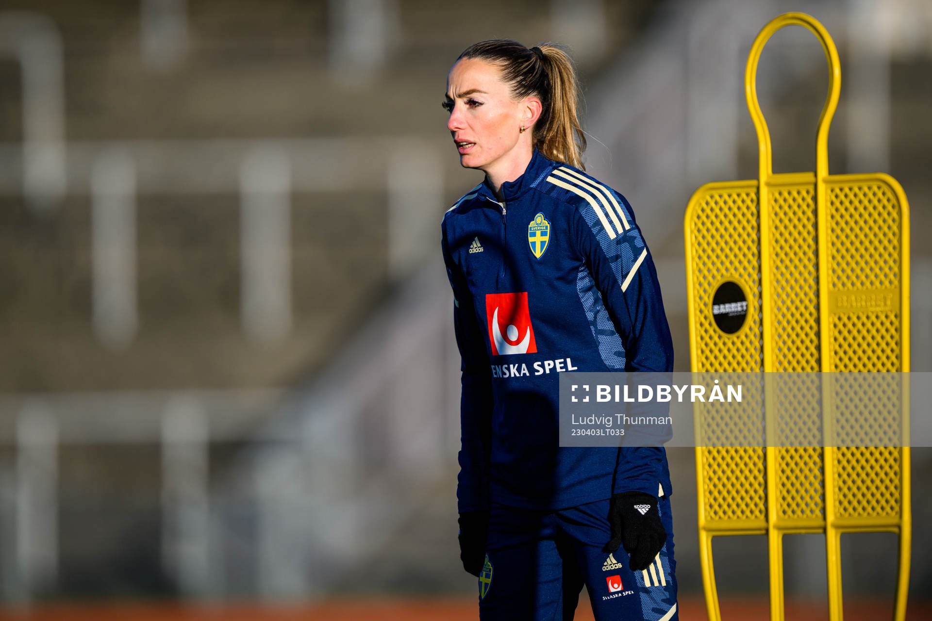 Kosovare Asllani of the Swedish women's national football