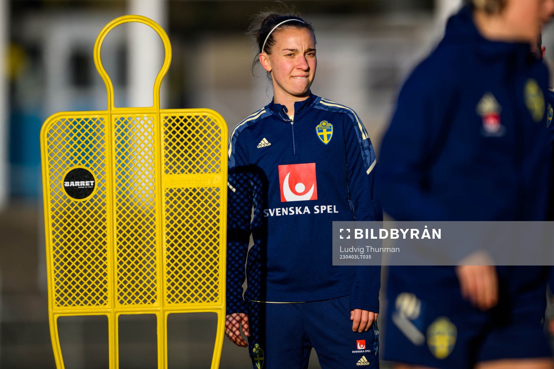 Julia Zigiotti Olme of the Swedish women's national