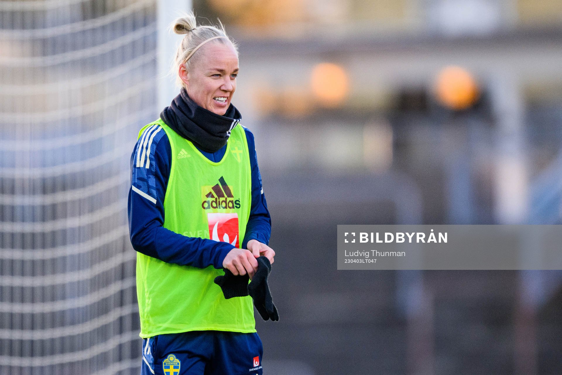 Caroline Seger of the Swedish women's national football