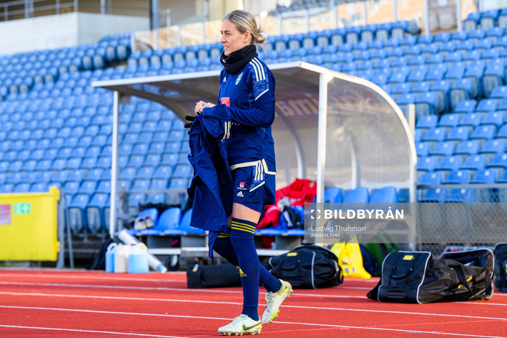 Emma Kullberg of the Swedish women's national football team