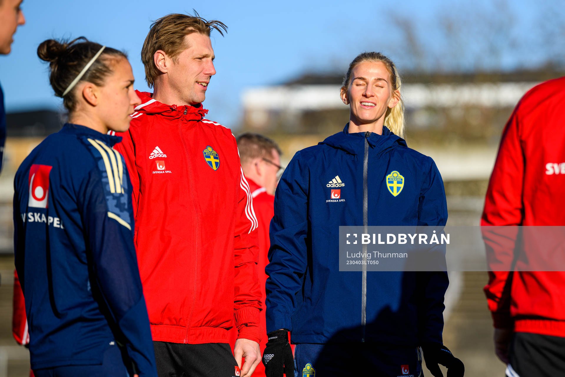 Sports psychologist Rasmus Wallin Tornberg and Sofia