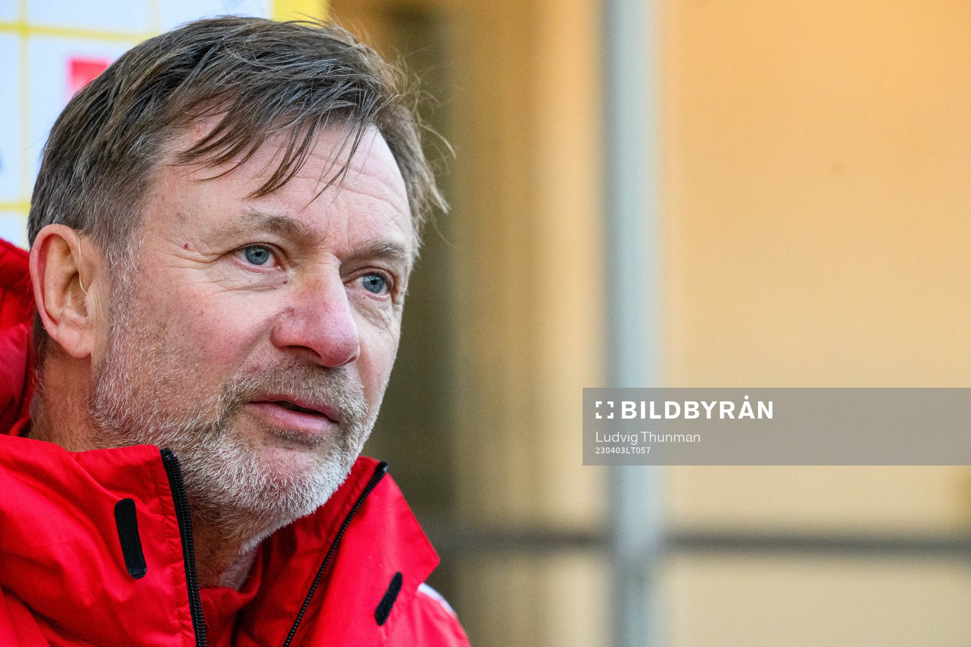 Head coach Peter Gerhardsson of the Swedish women's