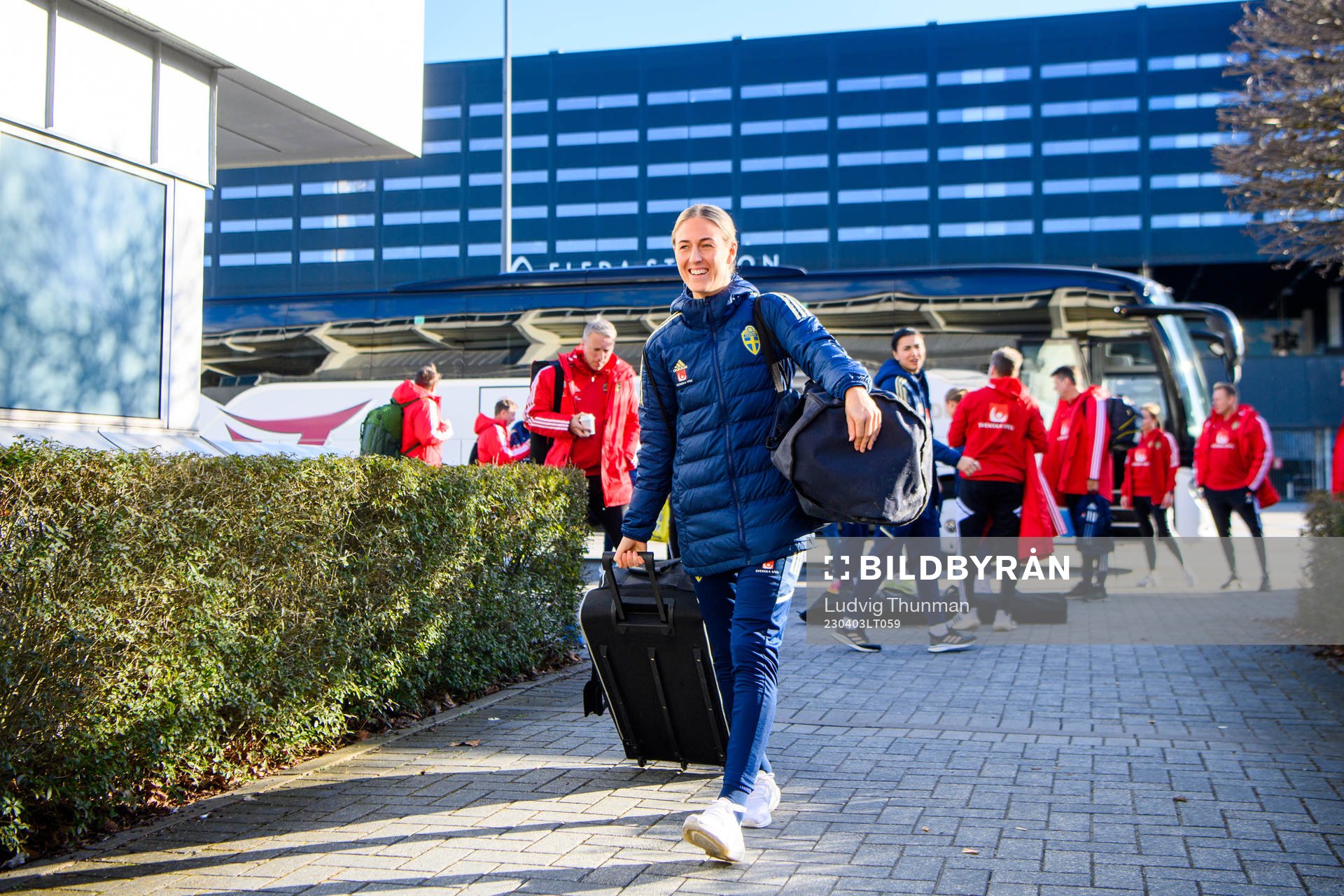 Emma Kullberg of the Swedish women's national football team