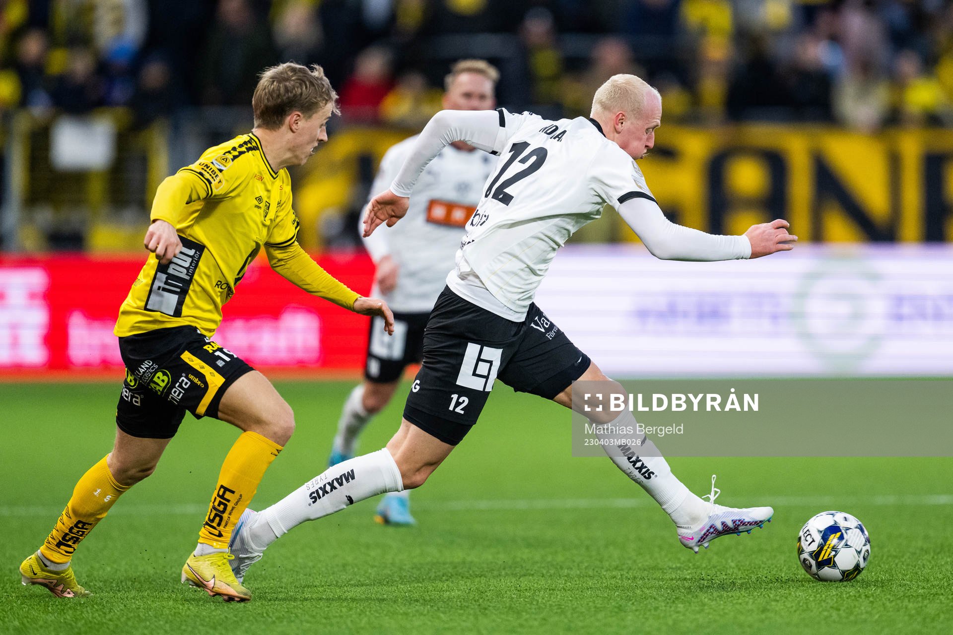Elfsborgs Jeppe Møldrup Okkels och Häckens Valgeir