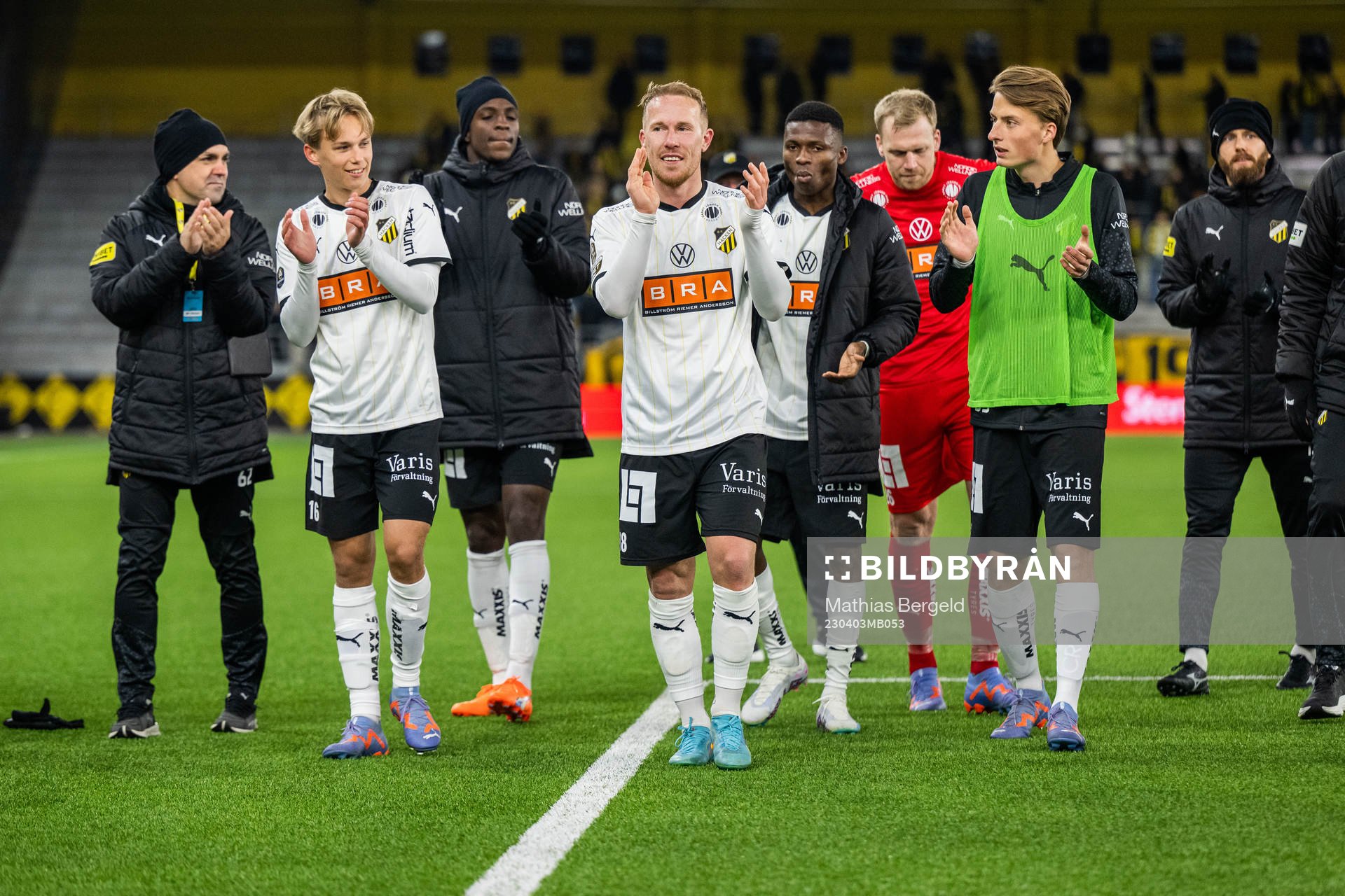 Häckens Pontus Dahbo och Mikkel Rygaard Jensen jublar