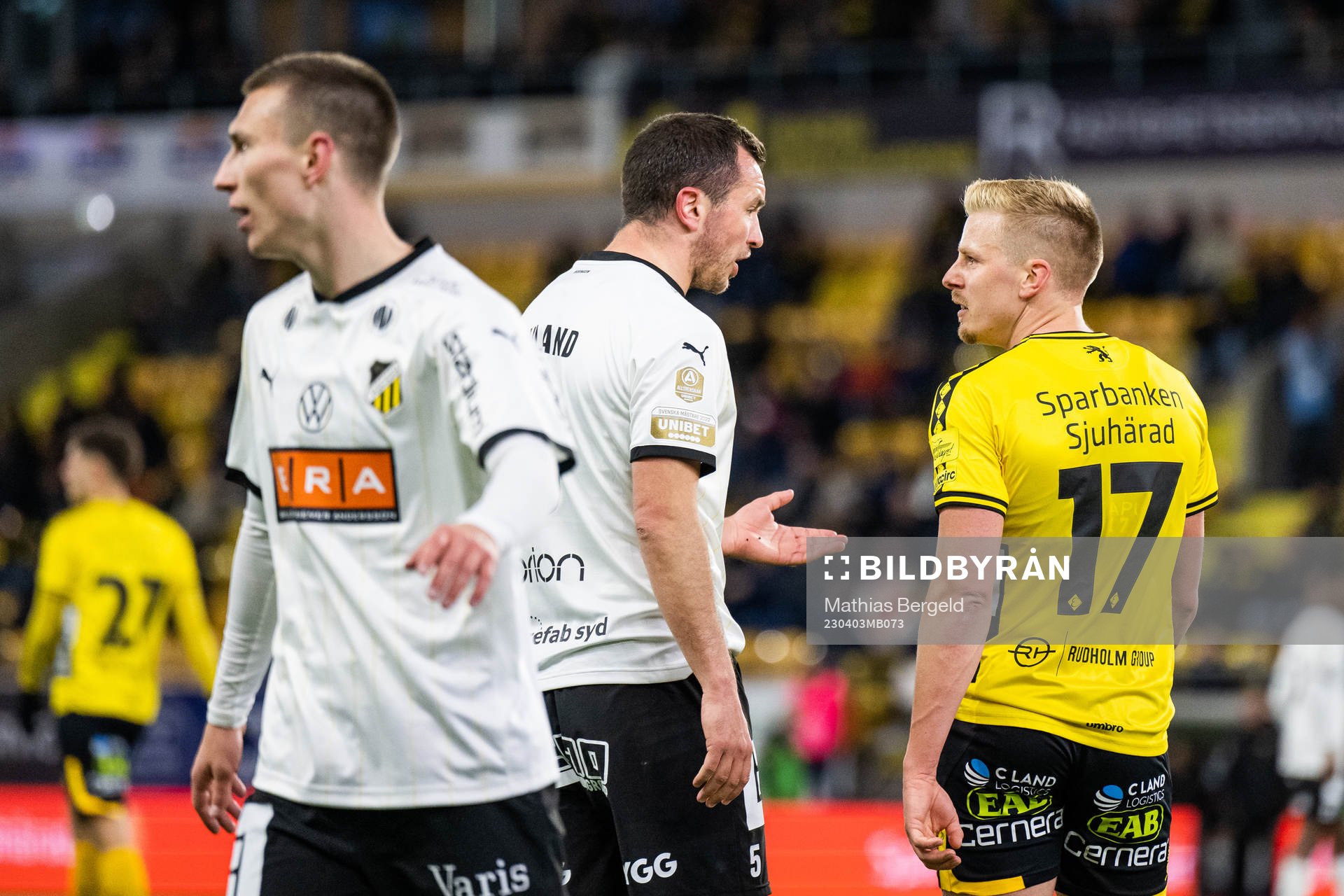 Häckens Even Hovland och Elfsborgs Per Frick