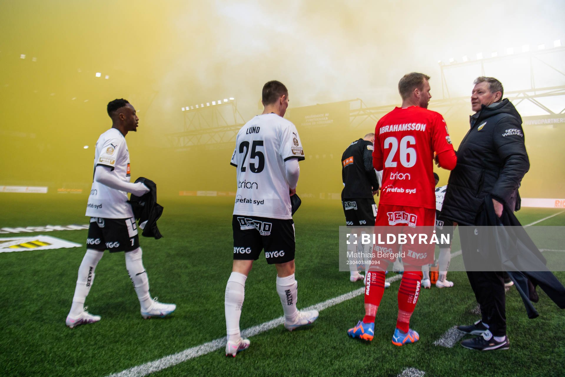 Häckens Benie Adama Traore, Kristoffer Lund Hansen och