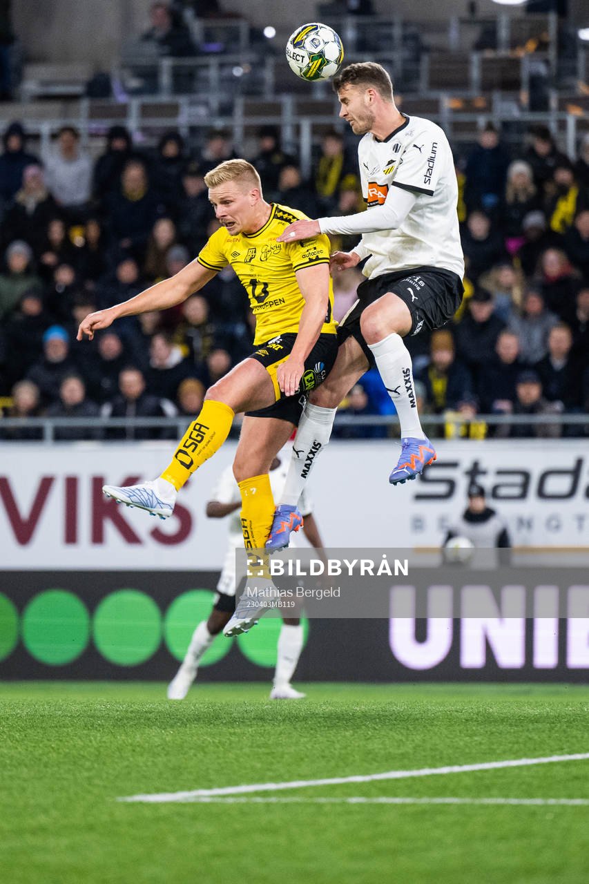 Elfsborgs Per Frick och Häckens Johan Hammar