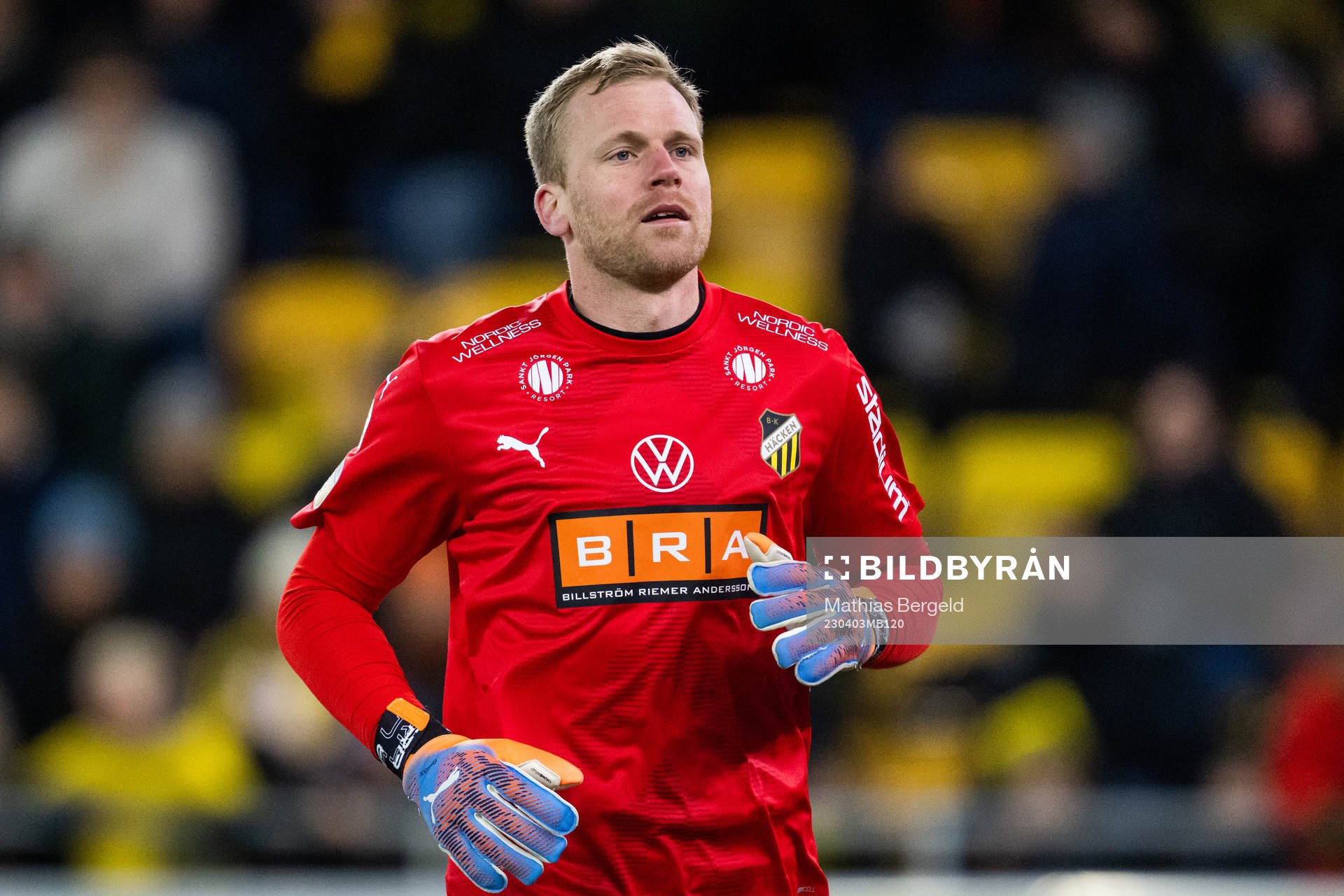 Häckens målvakt Peter Abrahamsson