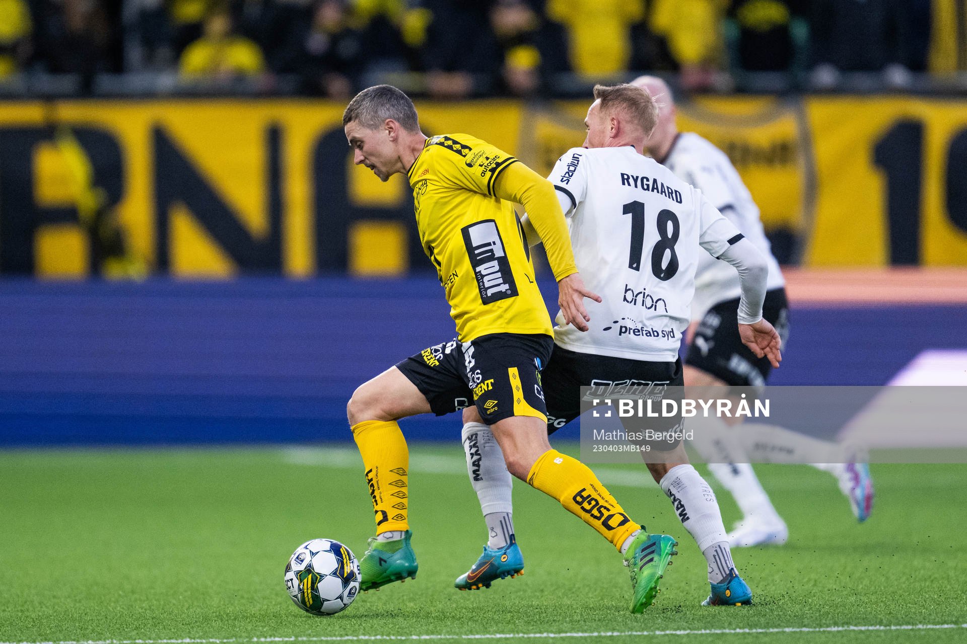 Elfsborgs Andre Ibsen Rømer och Häckens Mikkel Rygaard