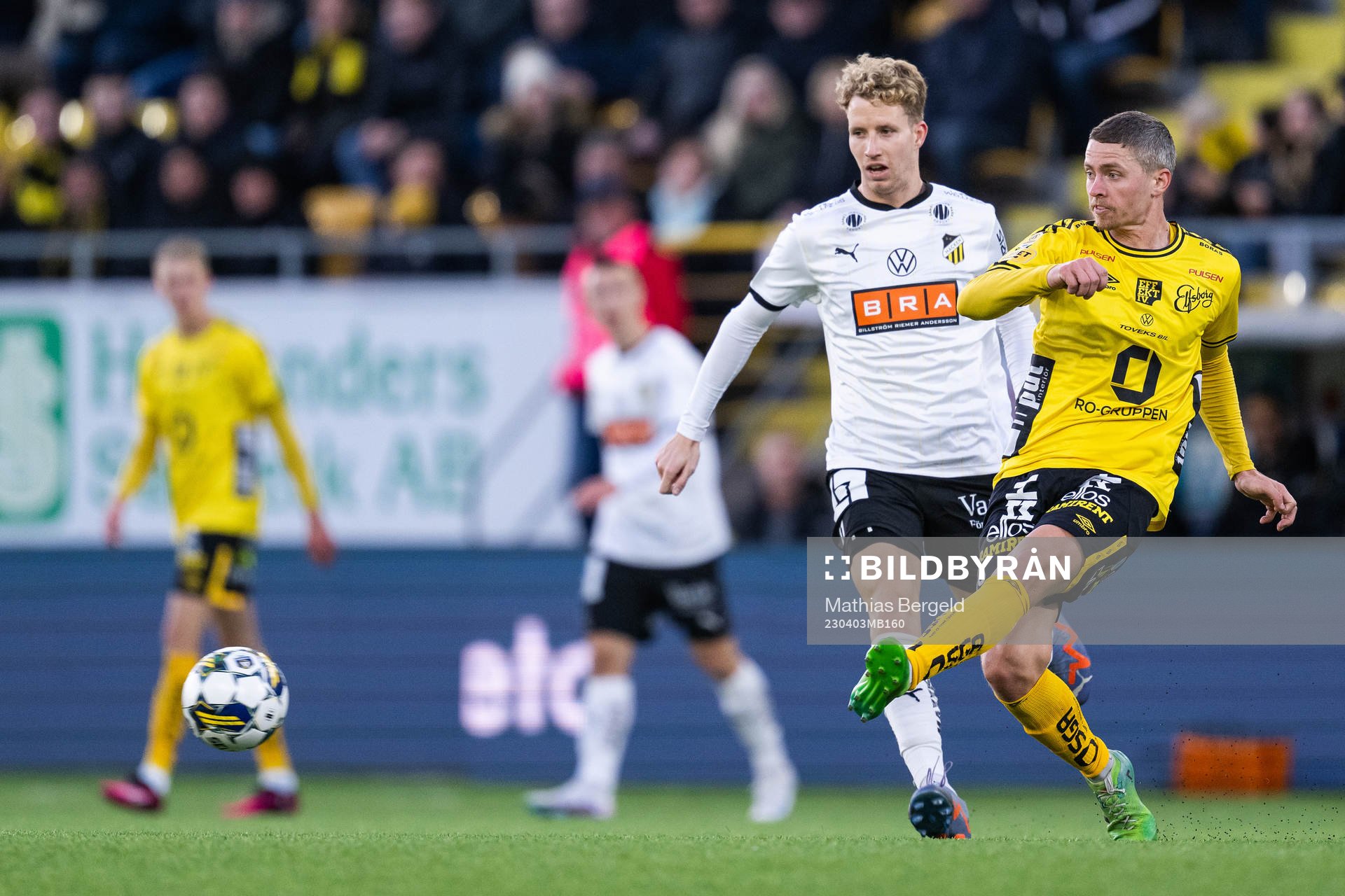 Häckens Samuel Gustafson och Elfsborgs Andre Ibsen Rømer