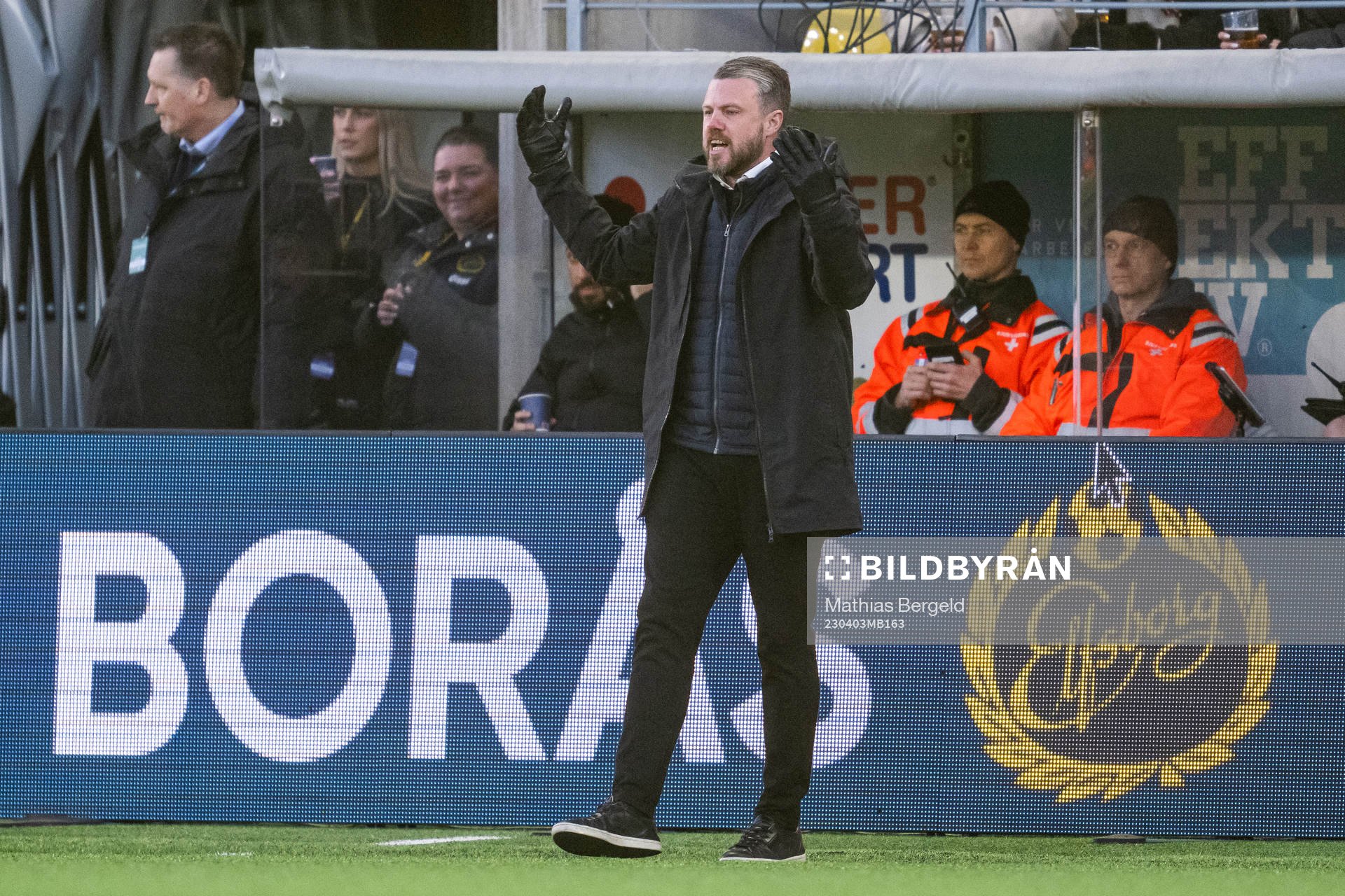 Elfsborgs manager Jimmy Thelin