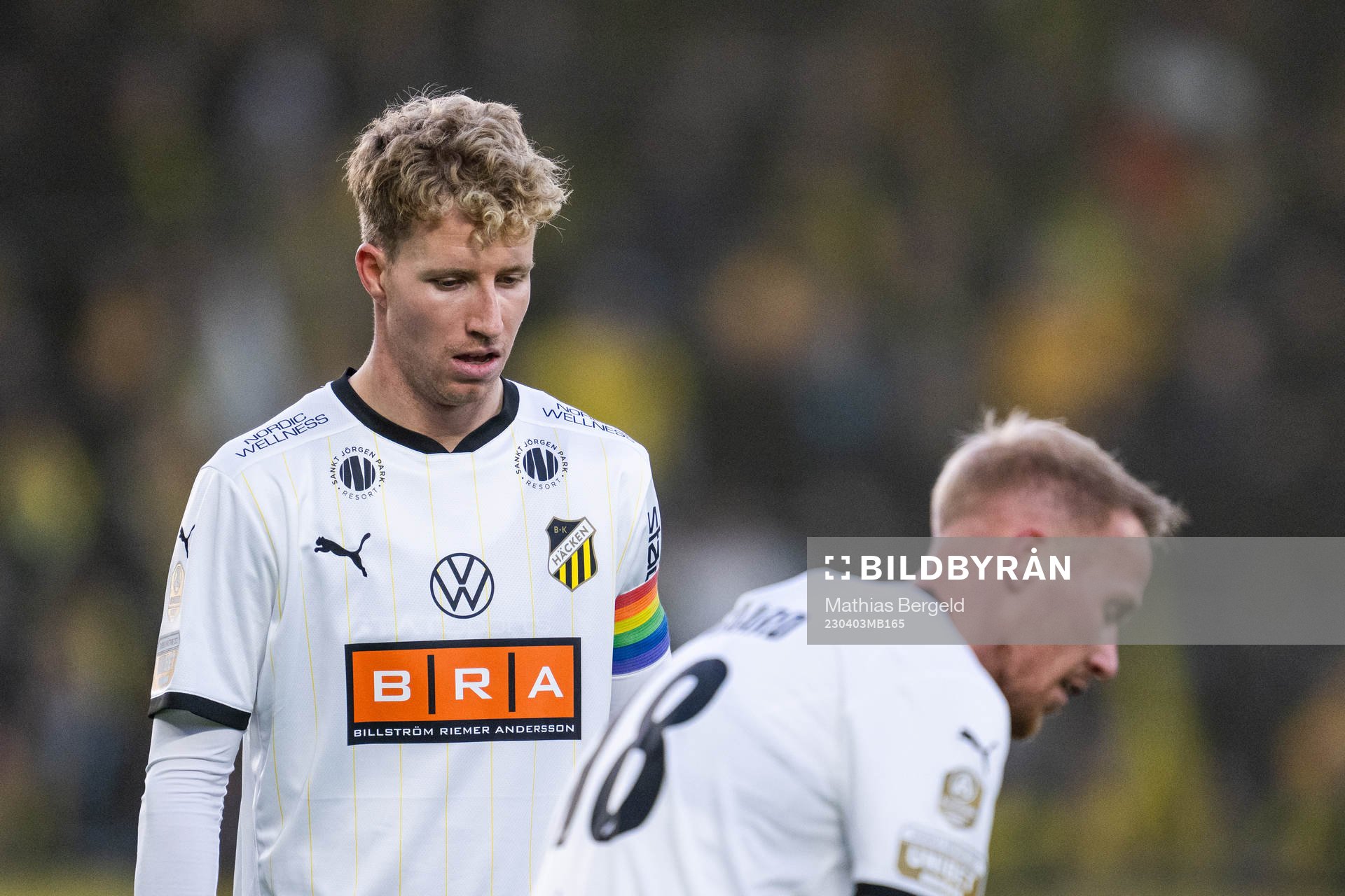 Häckens Samuel Gustafson och Mikkel Rygaard Jensen