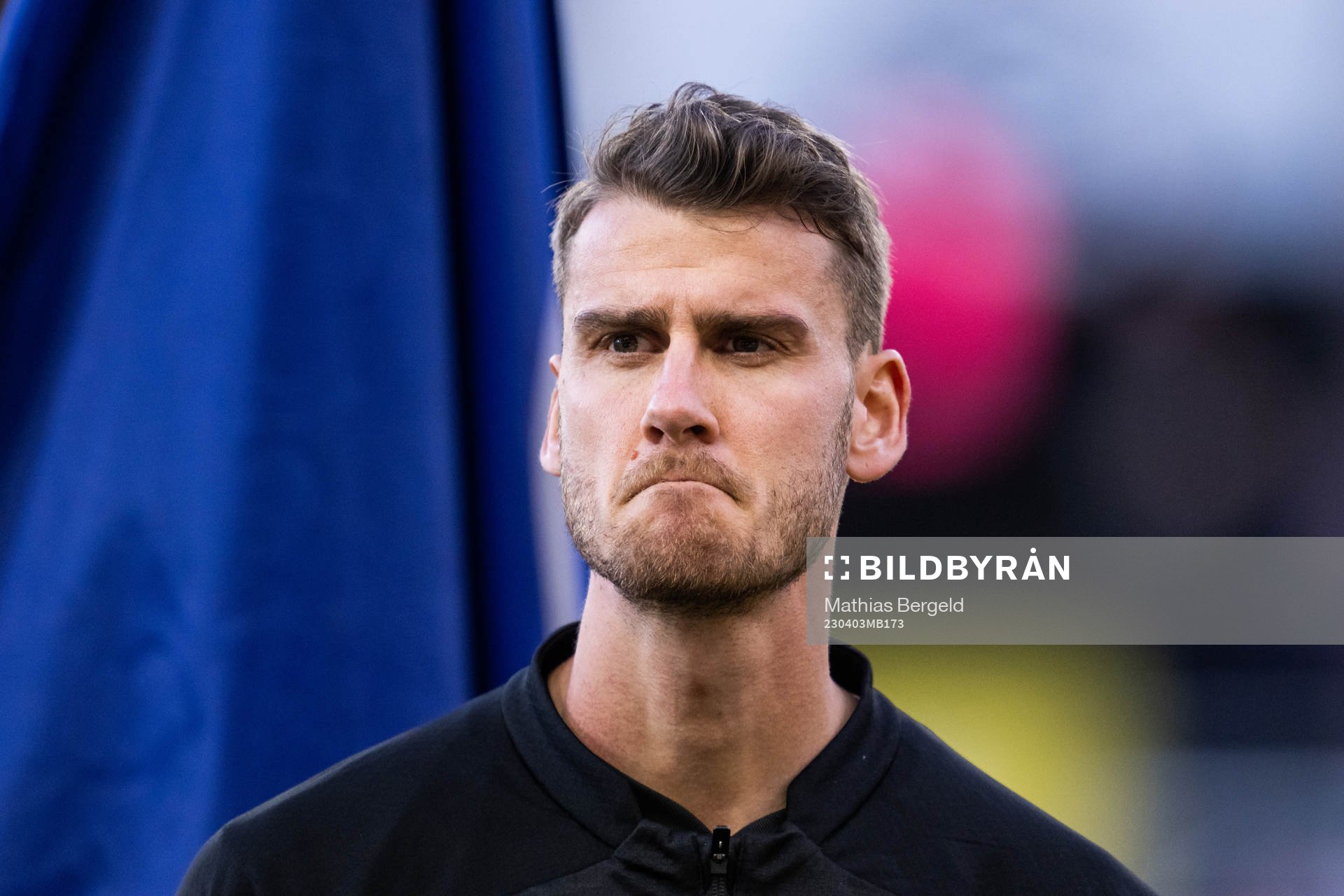 Häckens Johan Hammar vid line-up