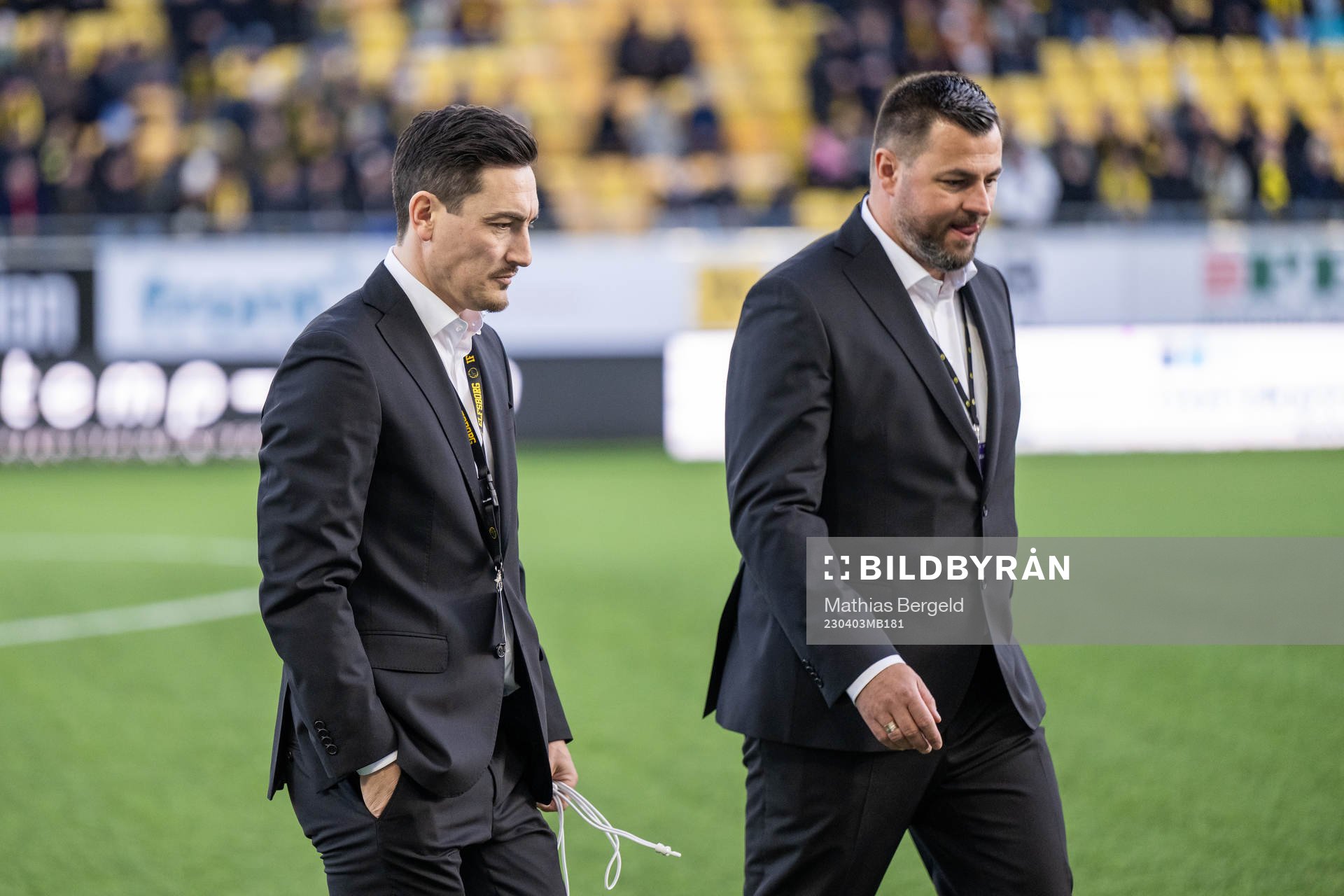 Elfsborgs Stefan Ishizaki, försäljare företag,och Vedad