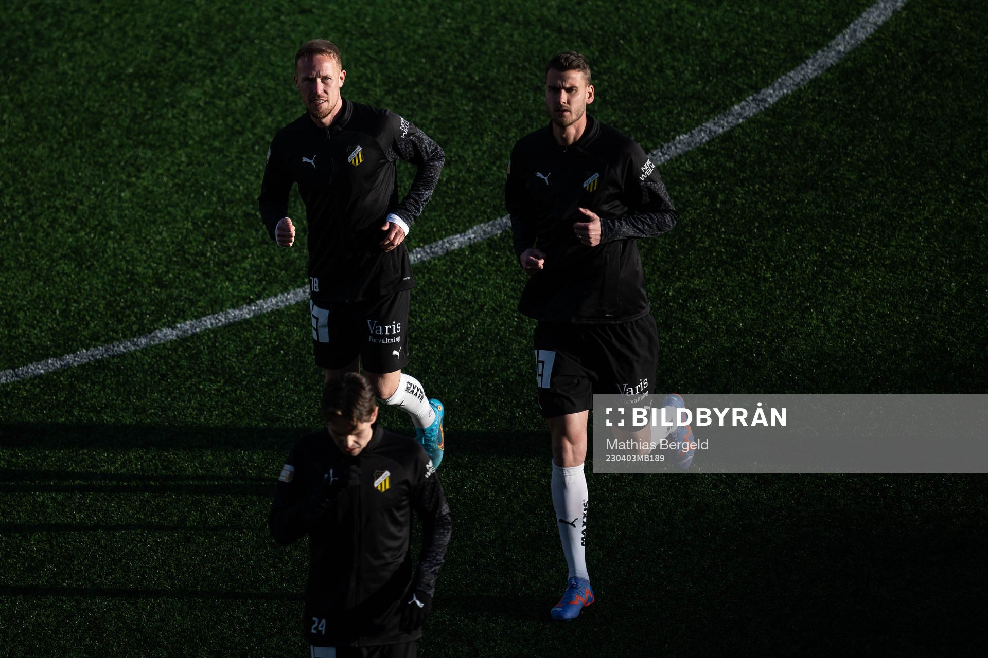 Häckens Mikkel Rygaard Jensen och Johan Hammar
