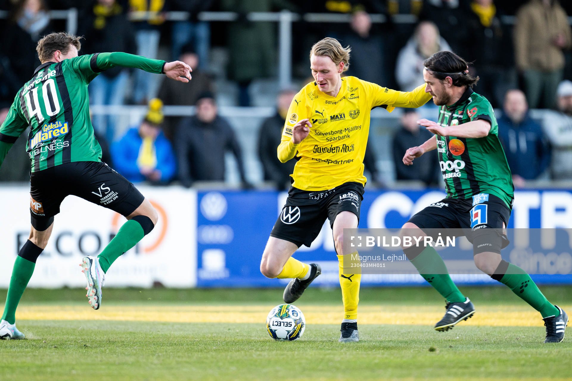 Varbergs Niklas Dahlström och Alexander Johansson