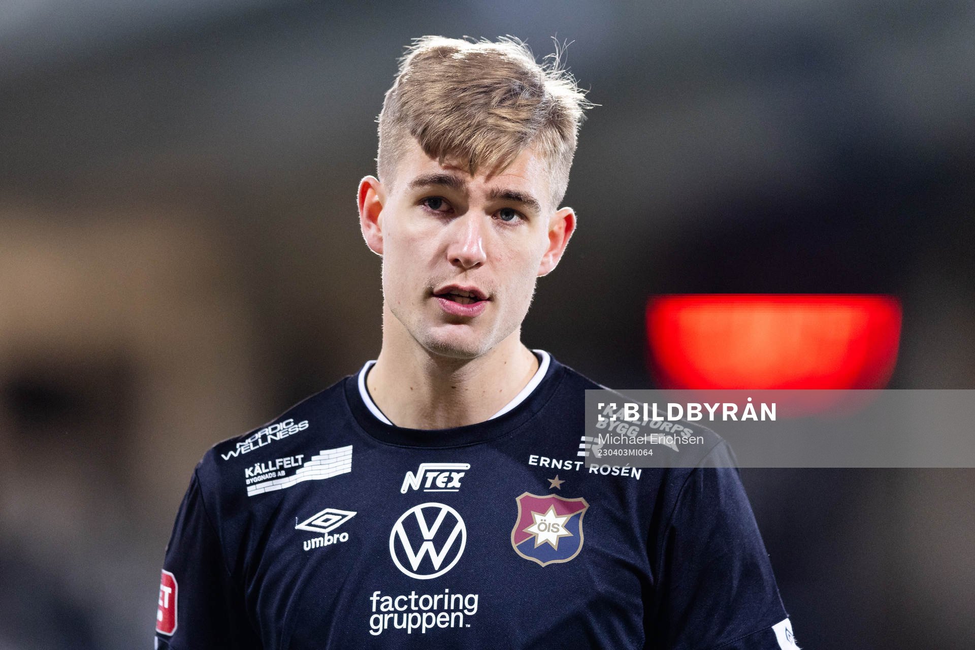 Örgrytes målvakt Mathias Nilsson