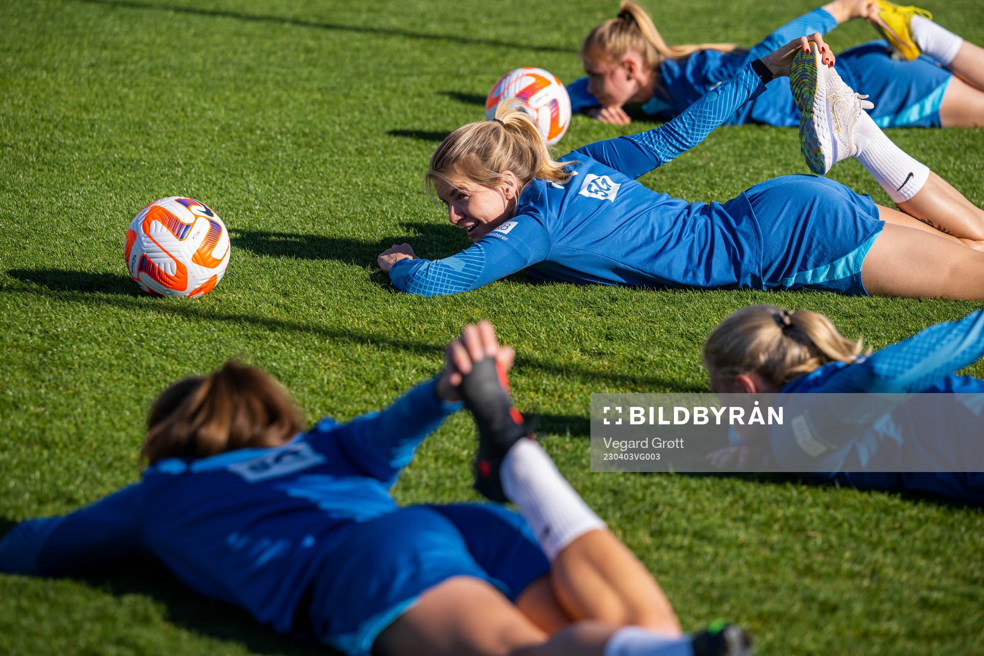 Ada Hegerberg of the Norwegian women's national football