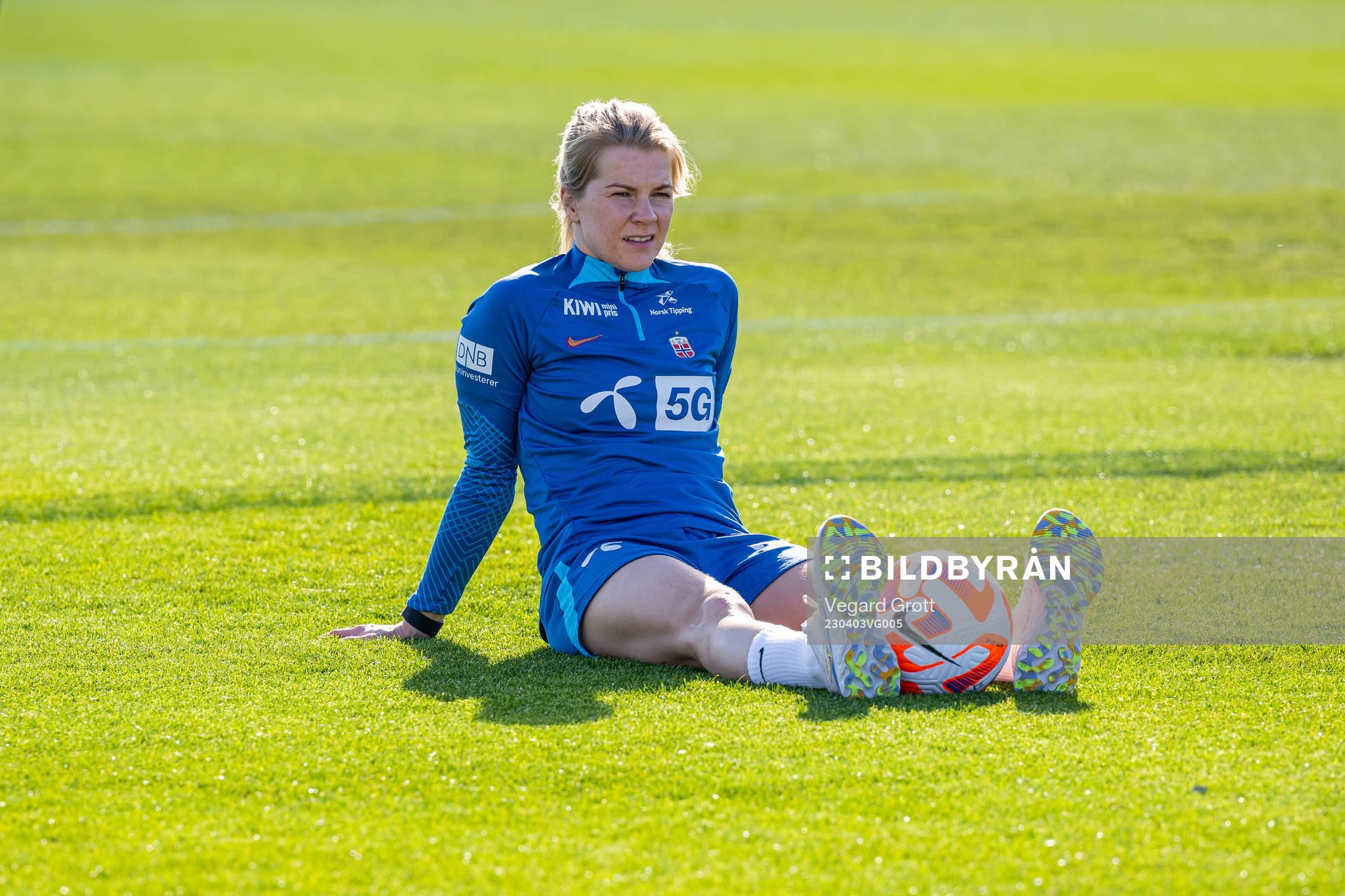 Ada Hegerberg of the Norwegian women's national football
