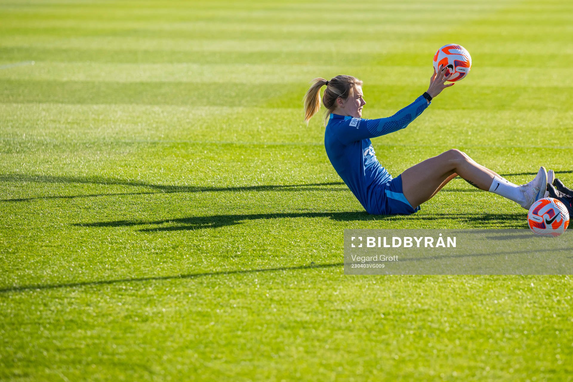 Ada Hegerberg of the Norwegian women's national football