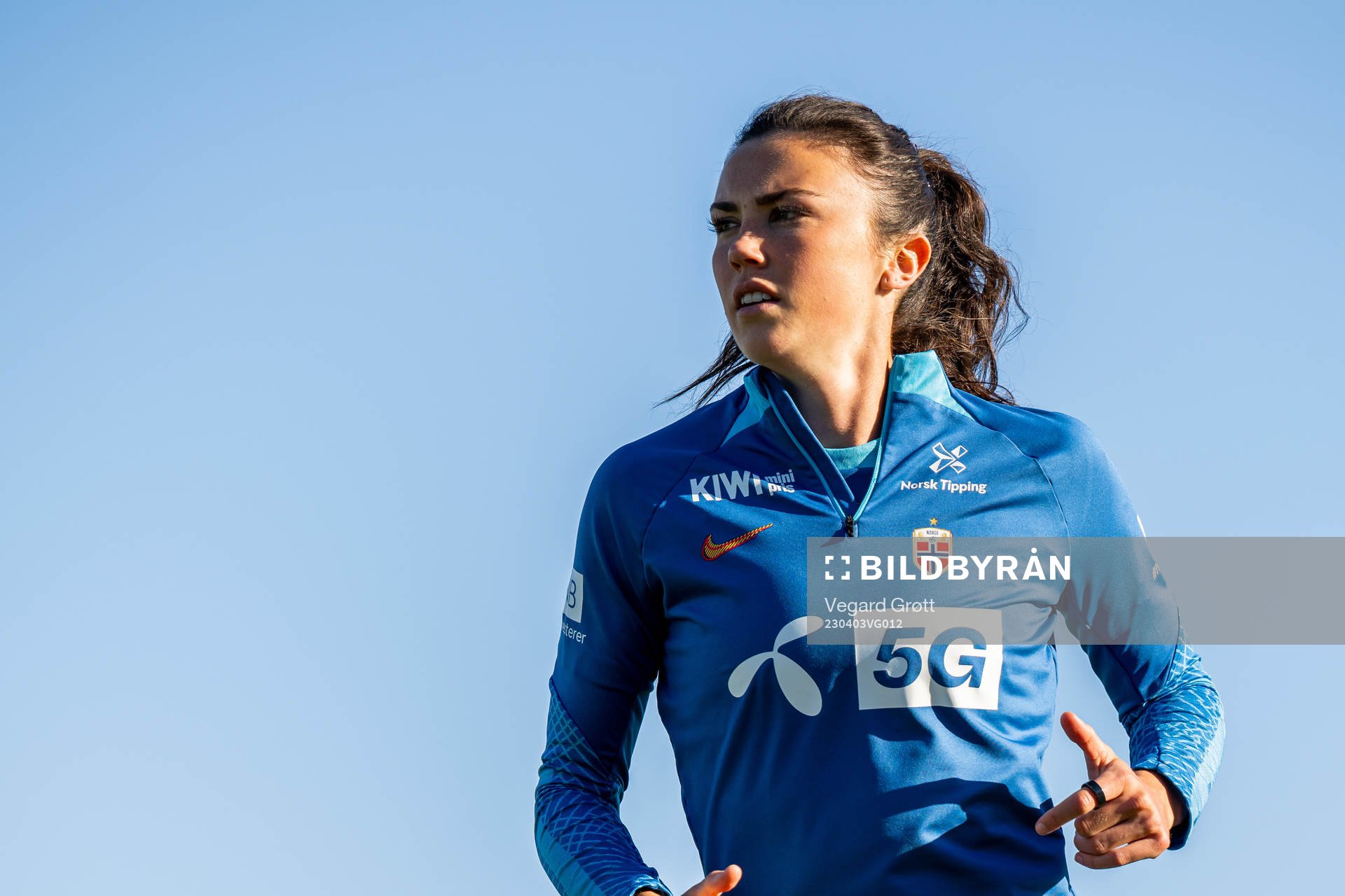 Ingrid Syrstad Engen of the Norwegian women's national