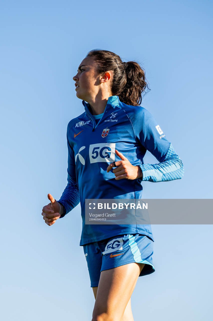 Ingrid Syrstad Engen of the Norwegian women's national