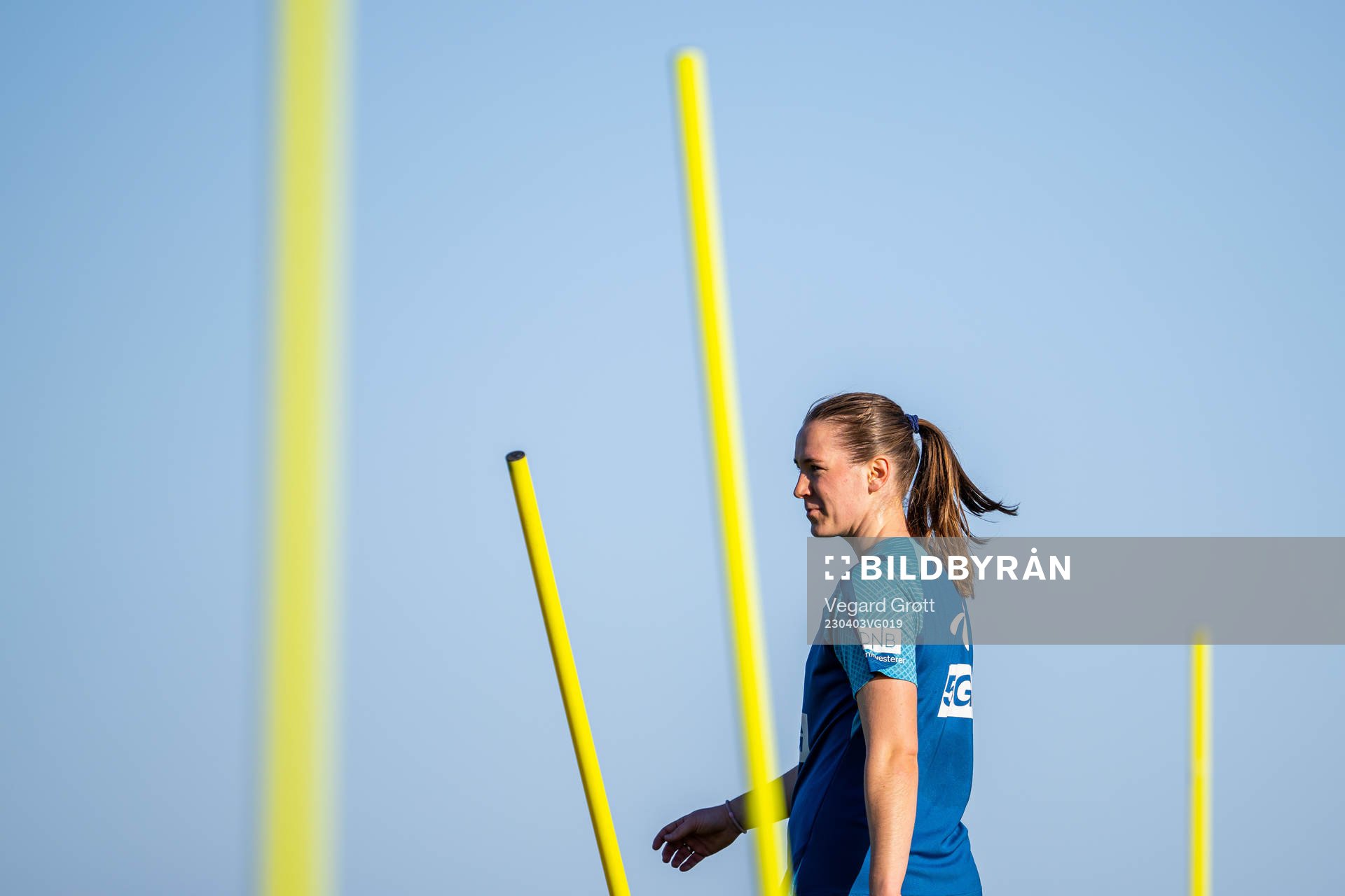 Elisabeth Terland of the Norwegian women's national